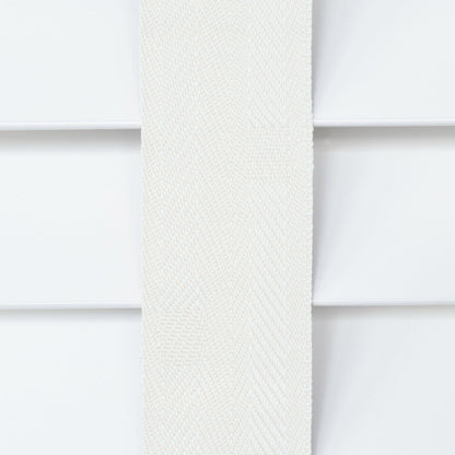 Abachi houten jaloezie - Gebroken wit