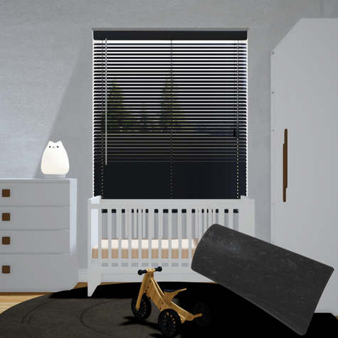 Aluminium jaloezie 25mm - Carbon