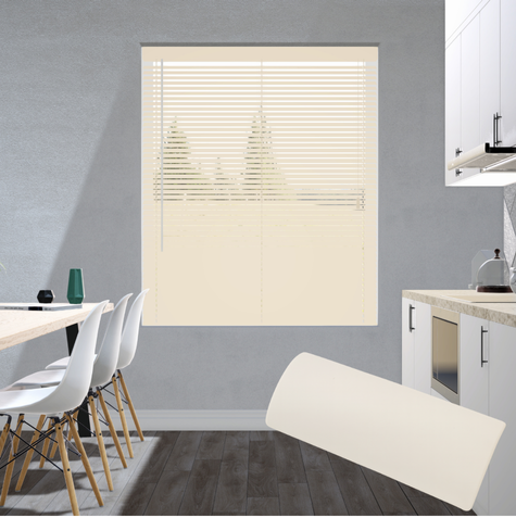 Aluminium jaloezie 25mm - Licht taupe