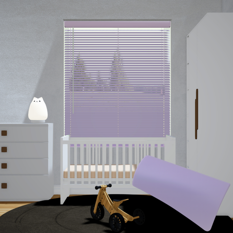 Aluminium jaloezie 25mm - Lila