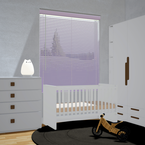 Aluminium jaloezie 25mm - Lila