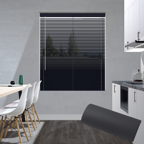 Aluminium jaloezie 25mm - Mat antraciet