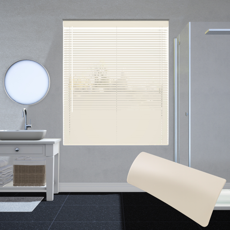 Aluminium jaloezie 25mm - Pistache