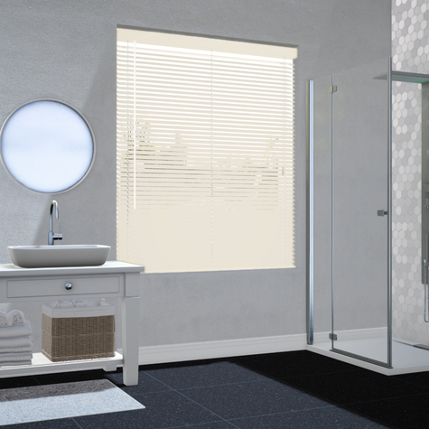 Aluminium jaloezie 25mm - Pistache