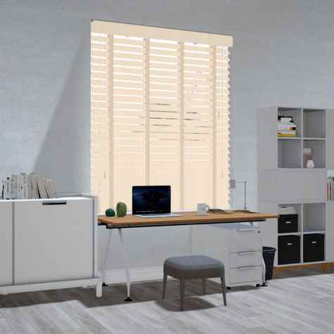 Bamboe jaloezie - Bruin