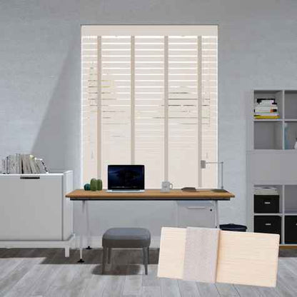 Bamboe jaloezie - Crème