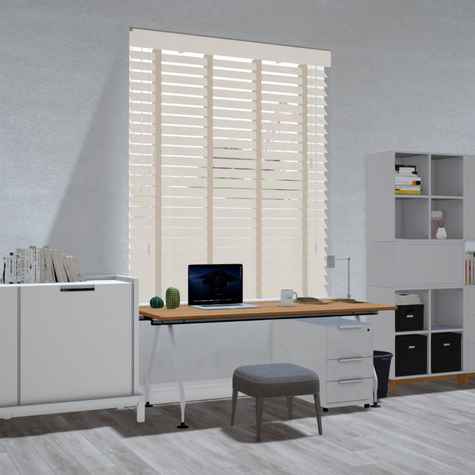 Bamboe jaloezie - Taupe