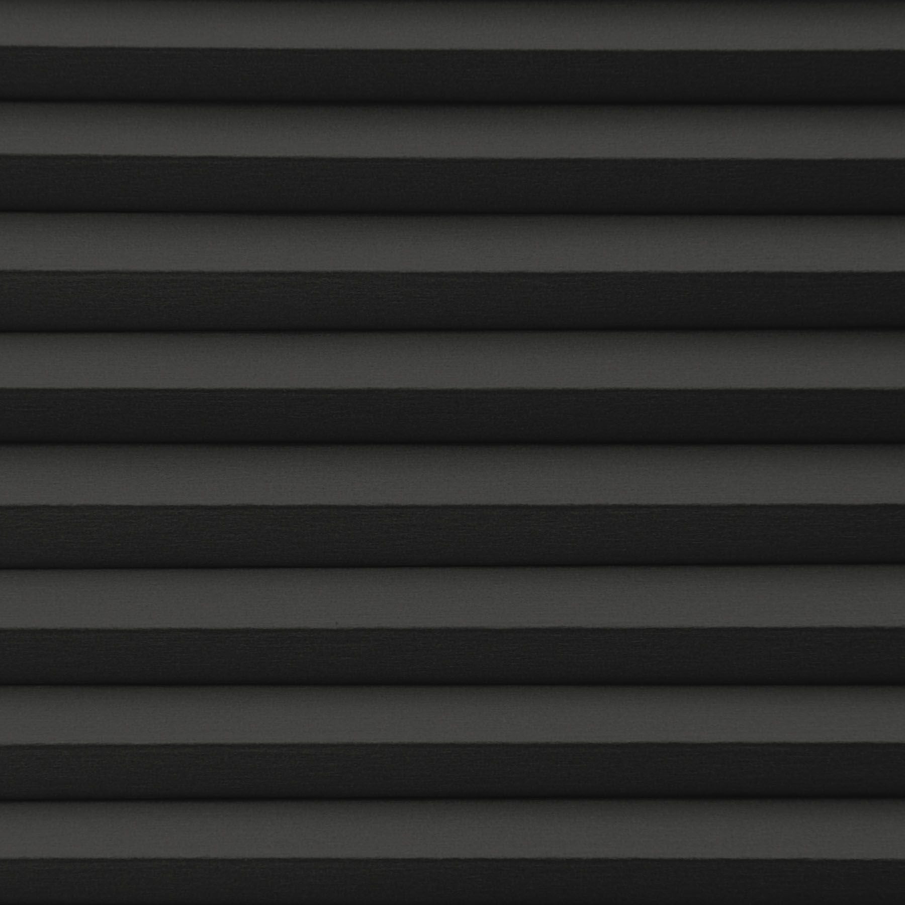 Honingraat Plisségordijn verduisterend - Spark zwart