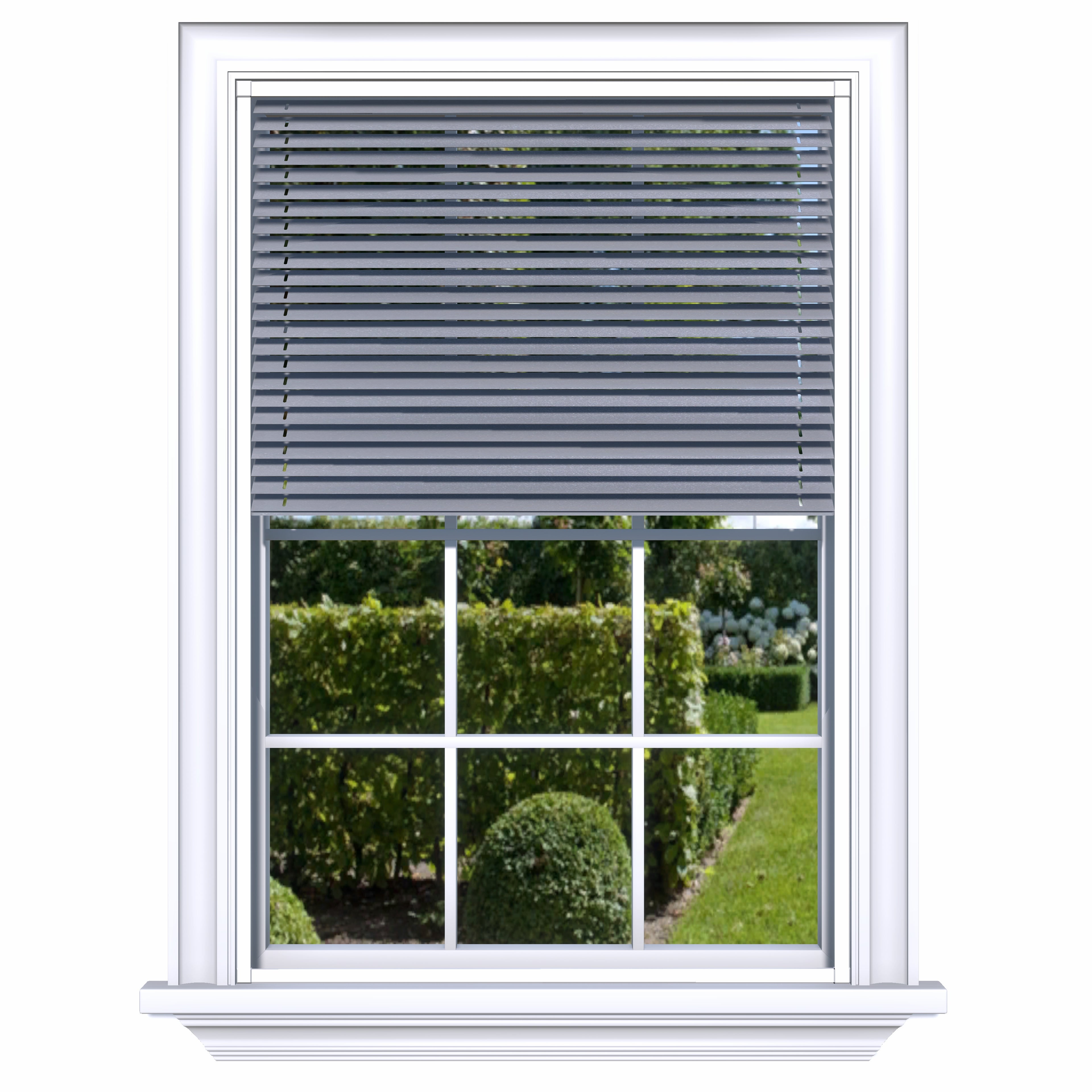 Easy Click Aluminium jaloezie - Geborsteld zilver