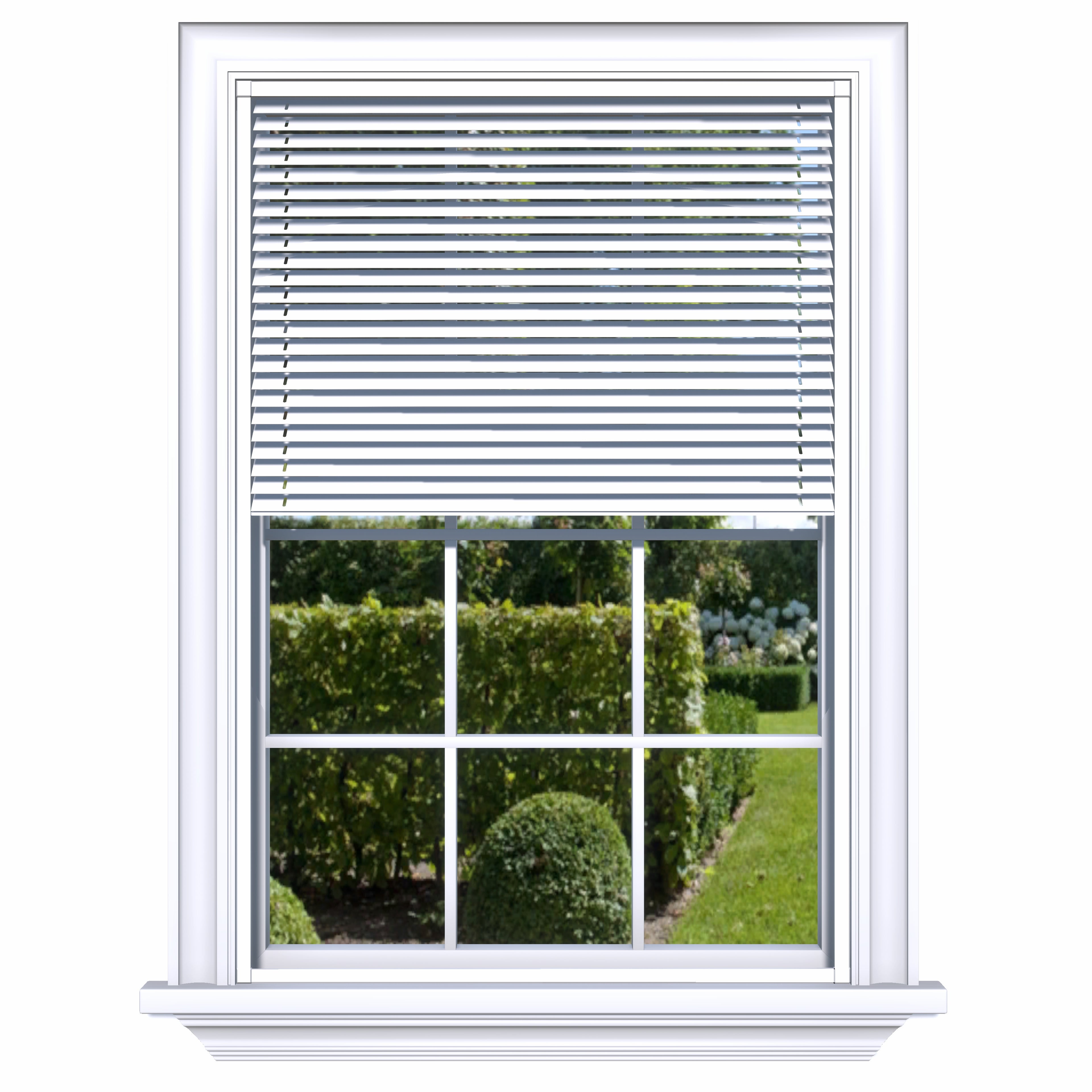 Easy Click Aluminium jaloezie - Glans wit