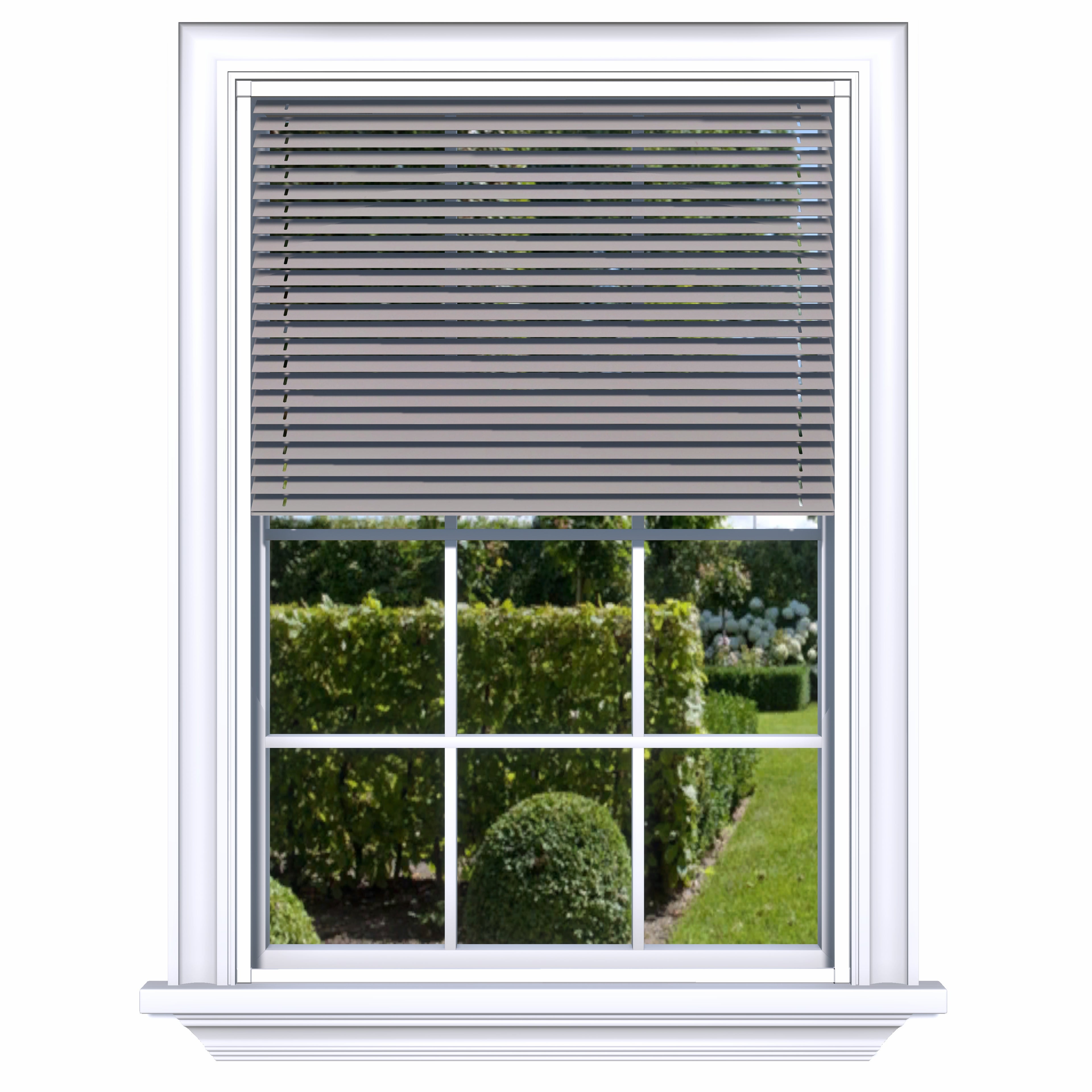 Easy Click Aluminium jaloezie - Licht taupe