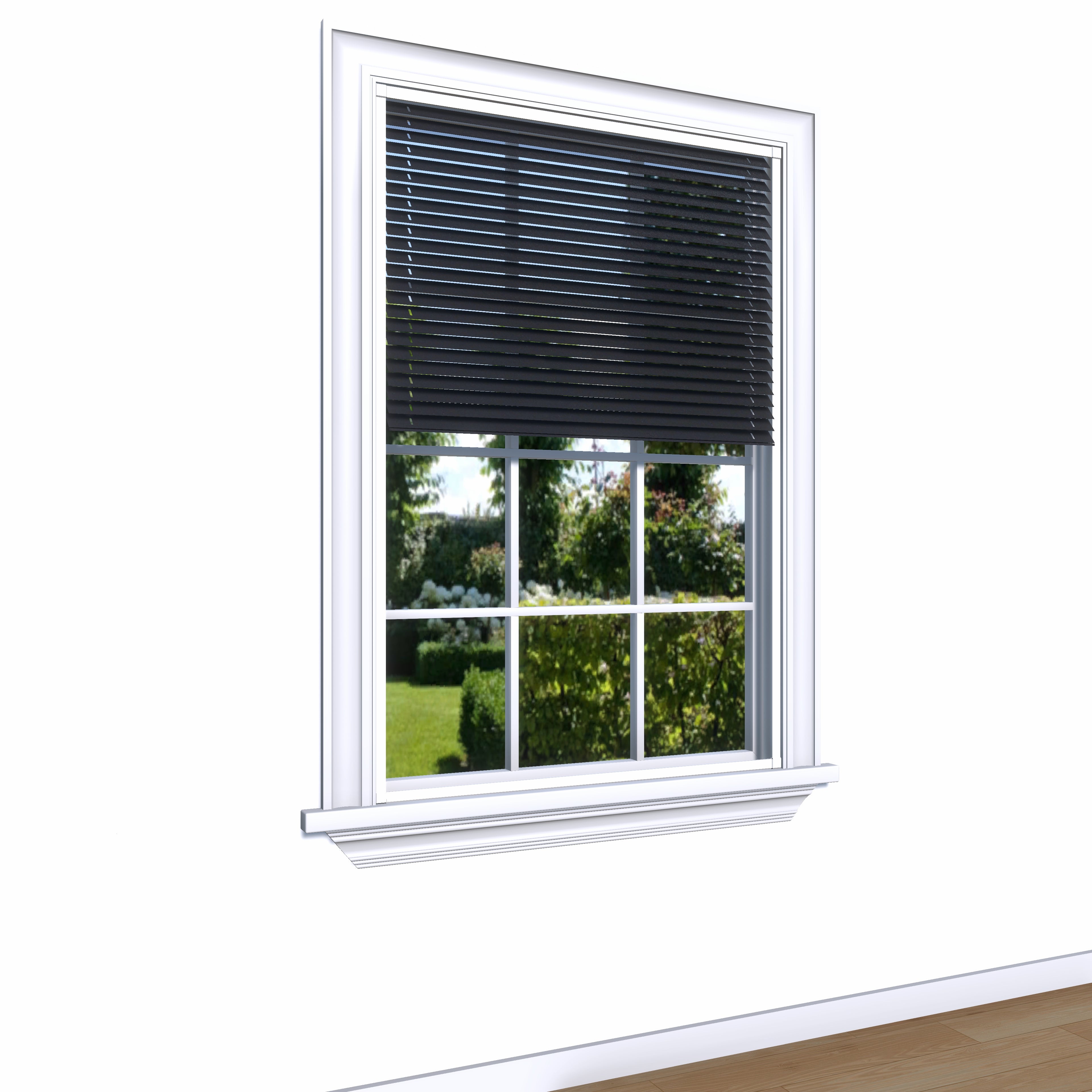 Easy Click Aluminium jaloezie - Mat zwart