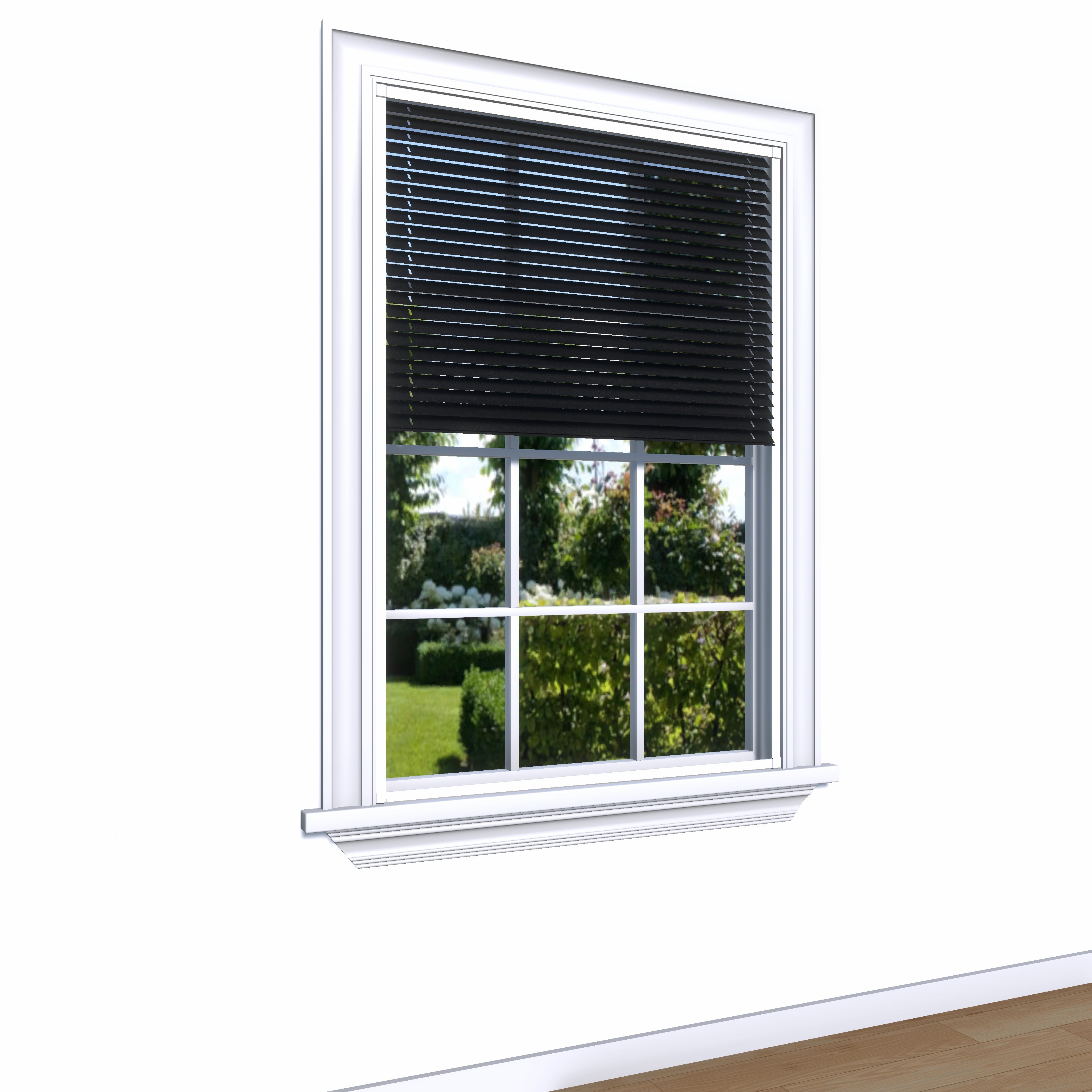 Easy Click Aluminium jaloezie - Metallic zwart