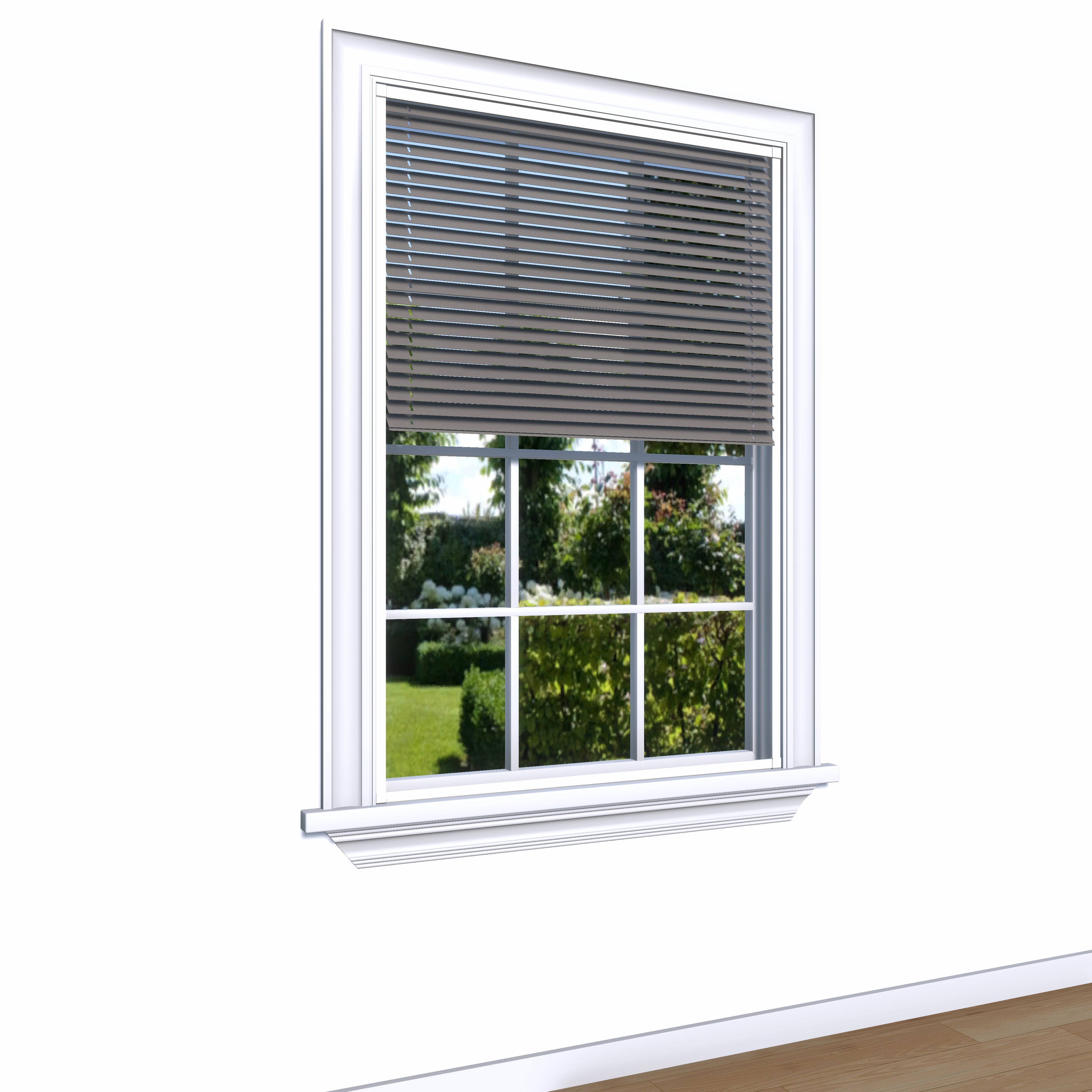 Easy Click Aluminium jaloezie - Oud grijs