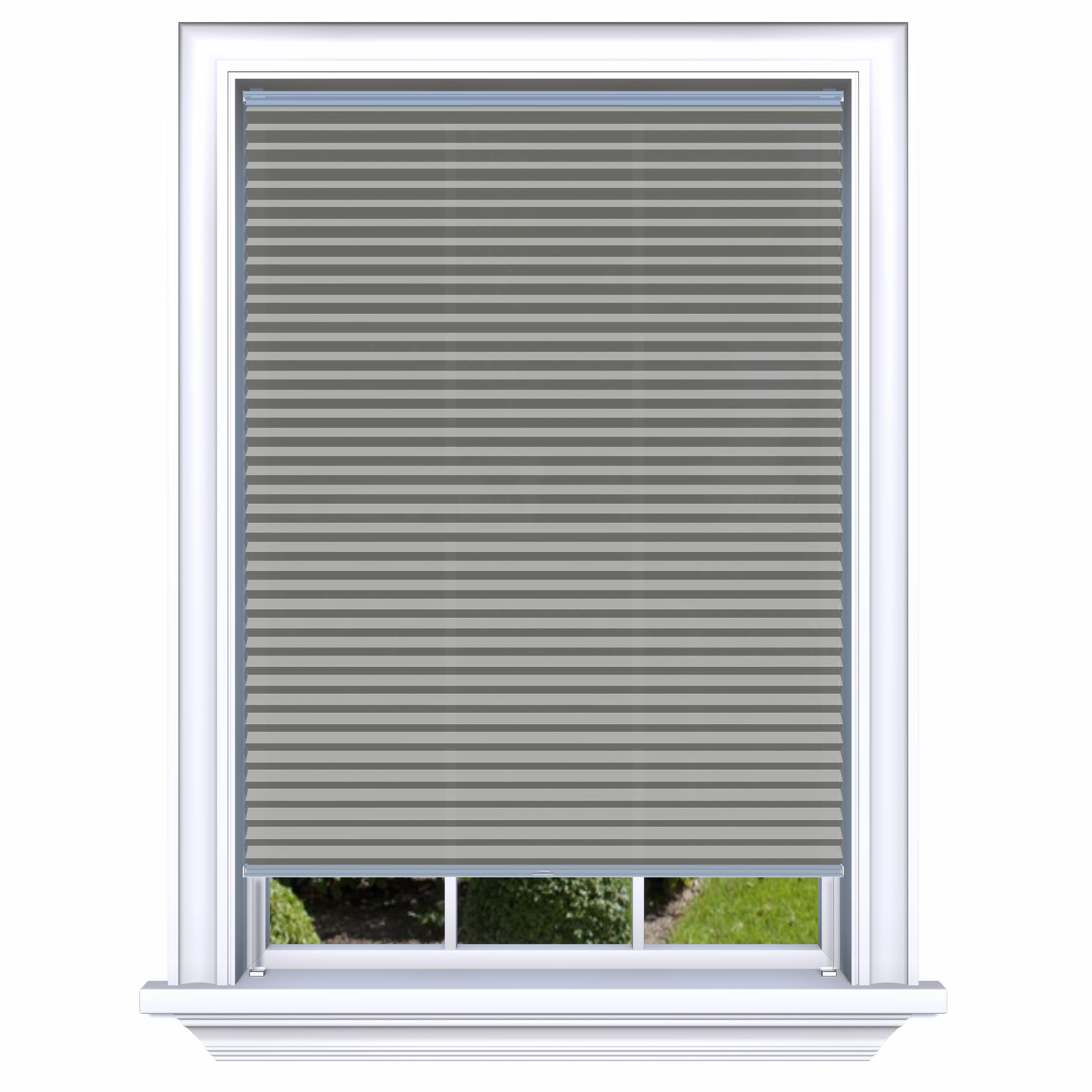 Easy Click Honingraat Plisségordijn lichtdoorlatend - Luxury taupe