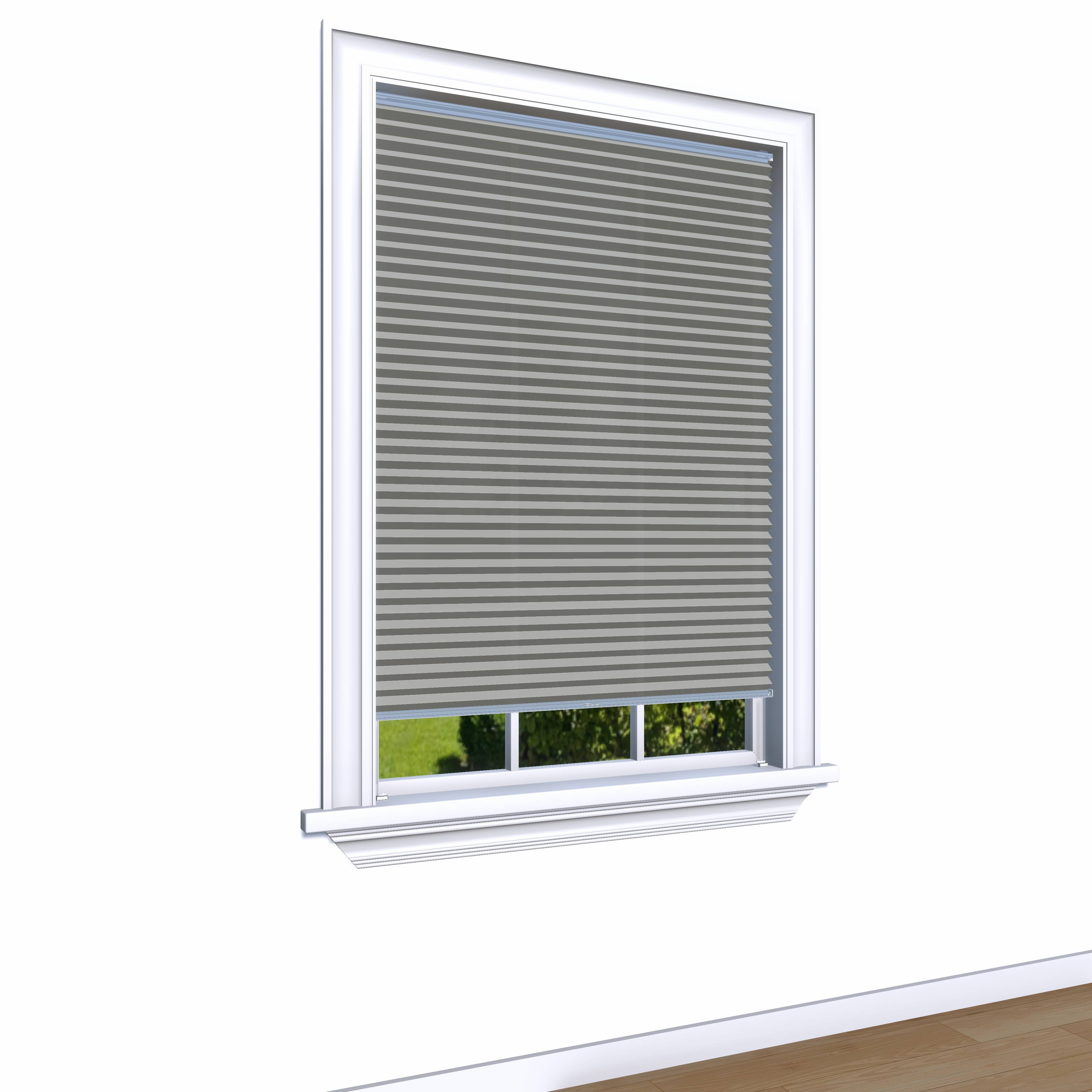 Easy Click Honingraat Plisségordijn lichtdoorlatend - Luxury taupe