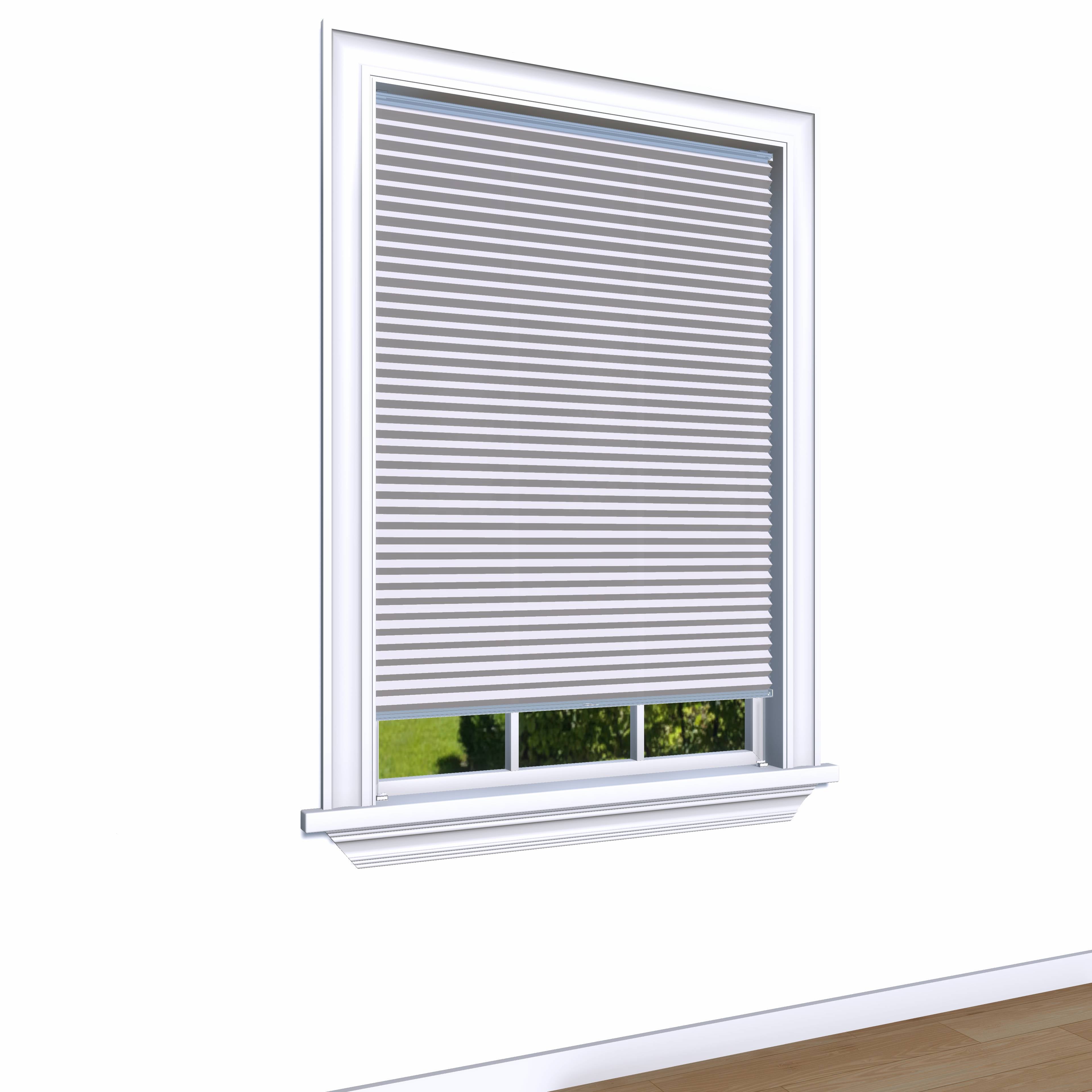 Easy Click Honingraat Plisségordijn lichtdoorlatend - Luxury wit