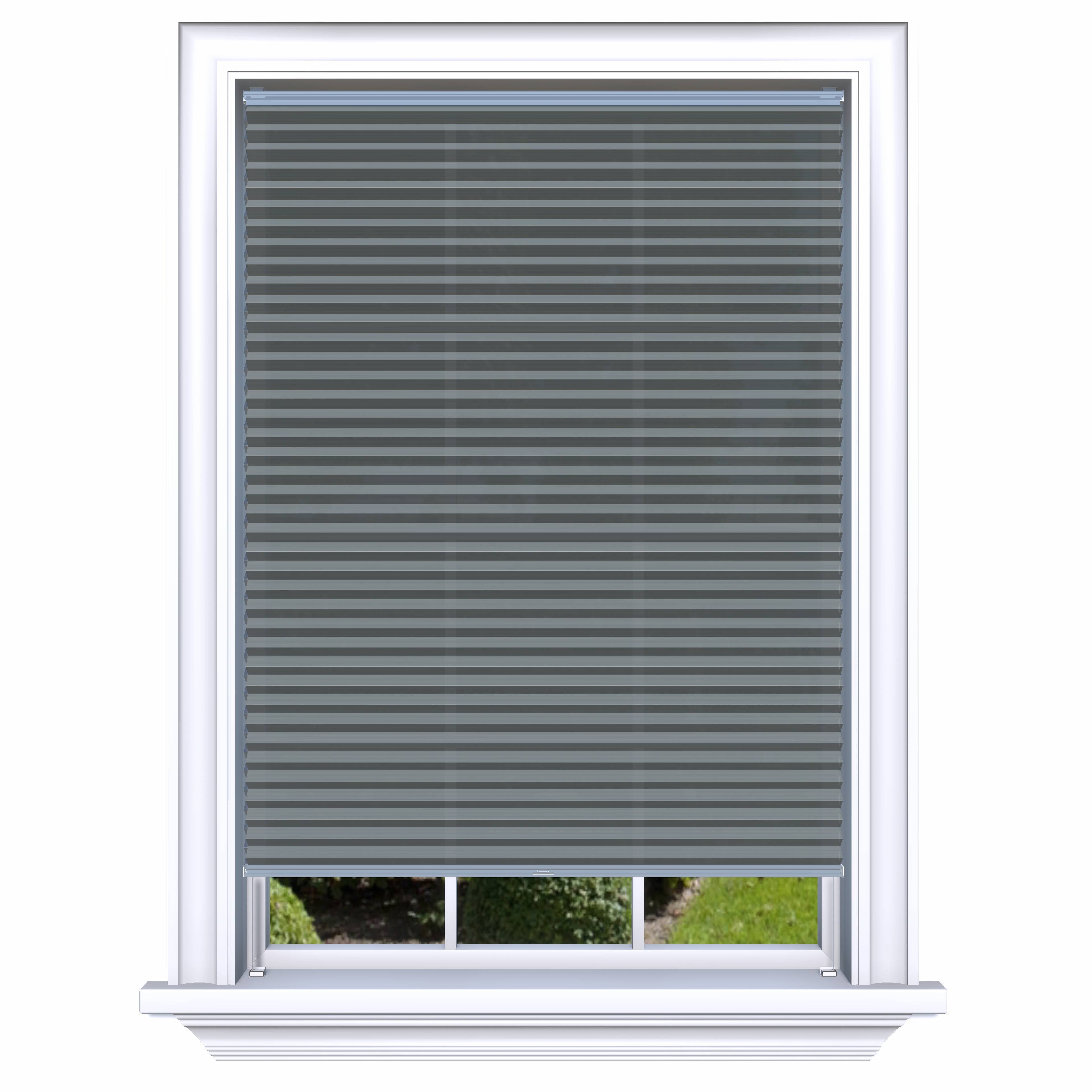 Easy Click Honingraat Plisségordijn lichtdoorlatend - Luxury zacht blauw