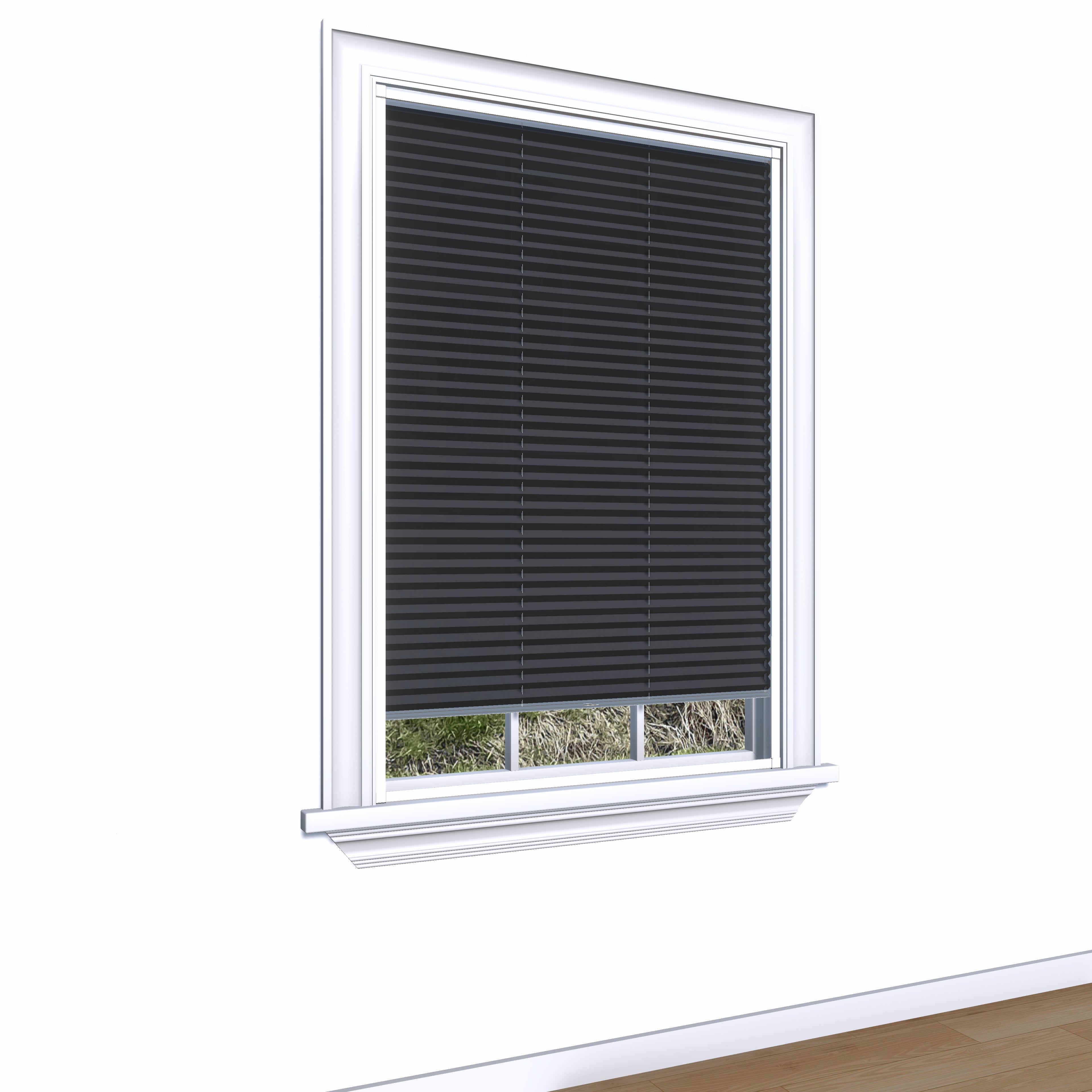 Easy Click Honingraat Plisségordijn verduisterend - Spark grijs