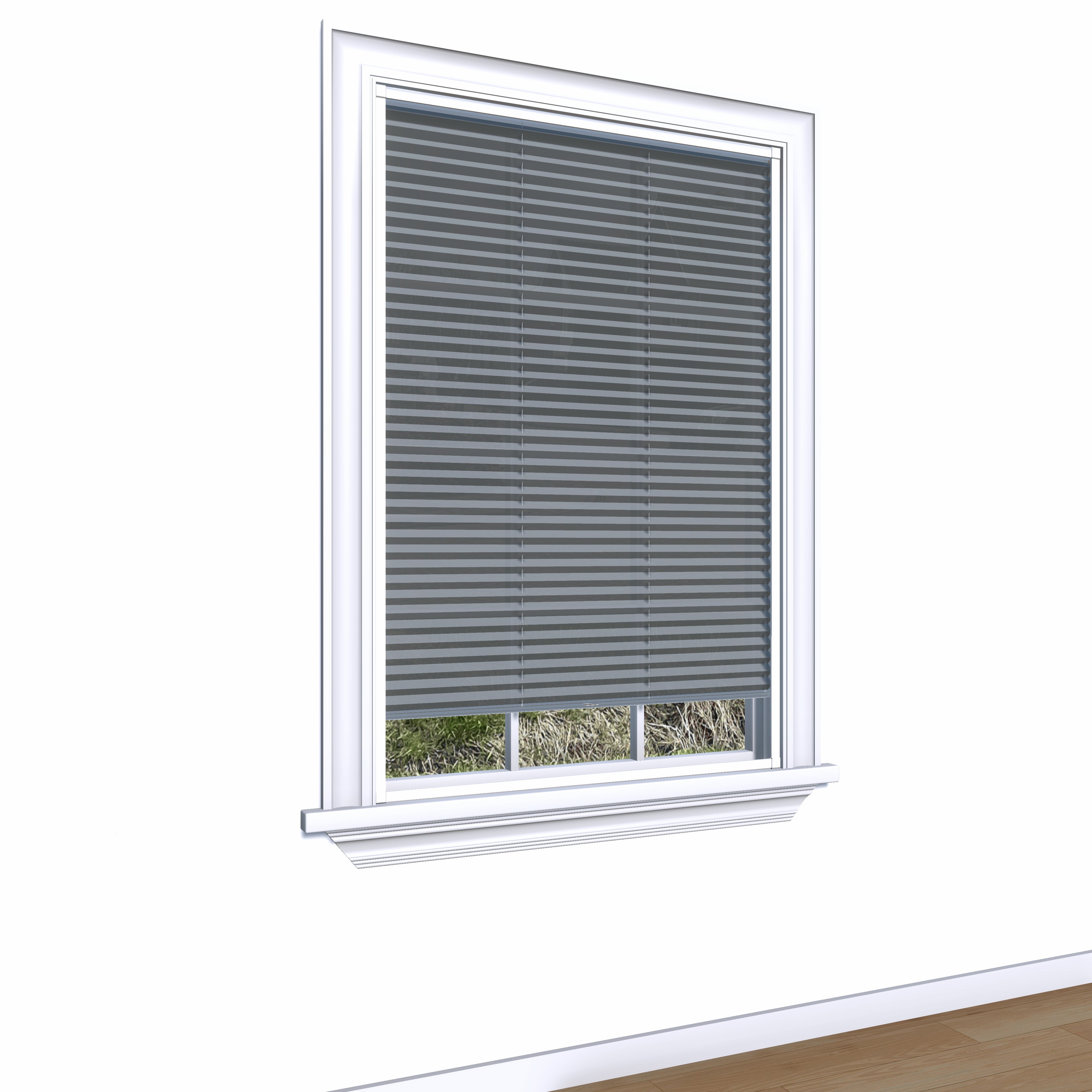 Easy Click Honingraat Plisségordijn lichtdoorlatend - Style grijs