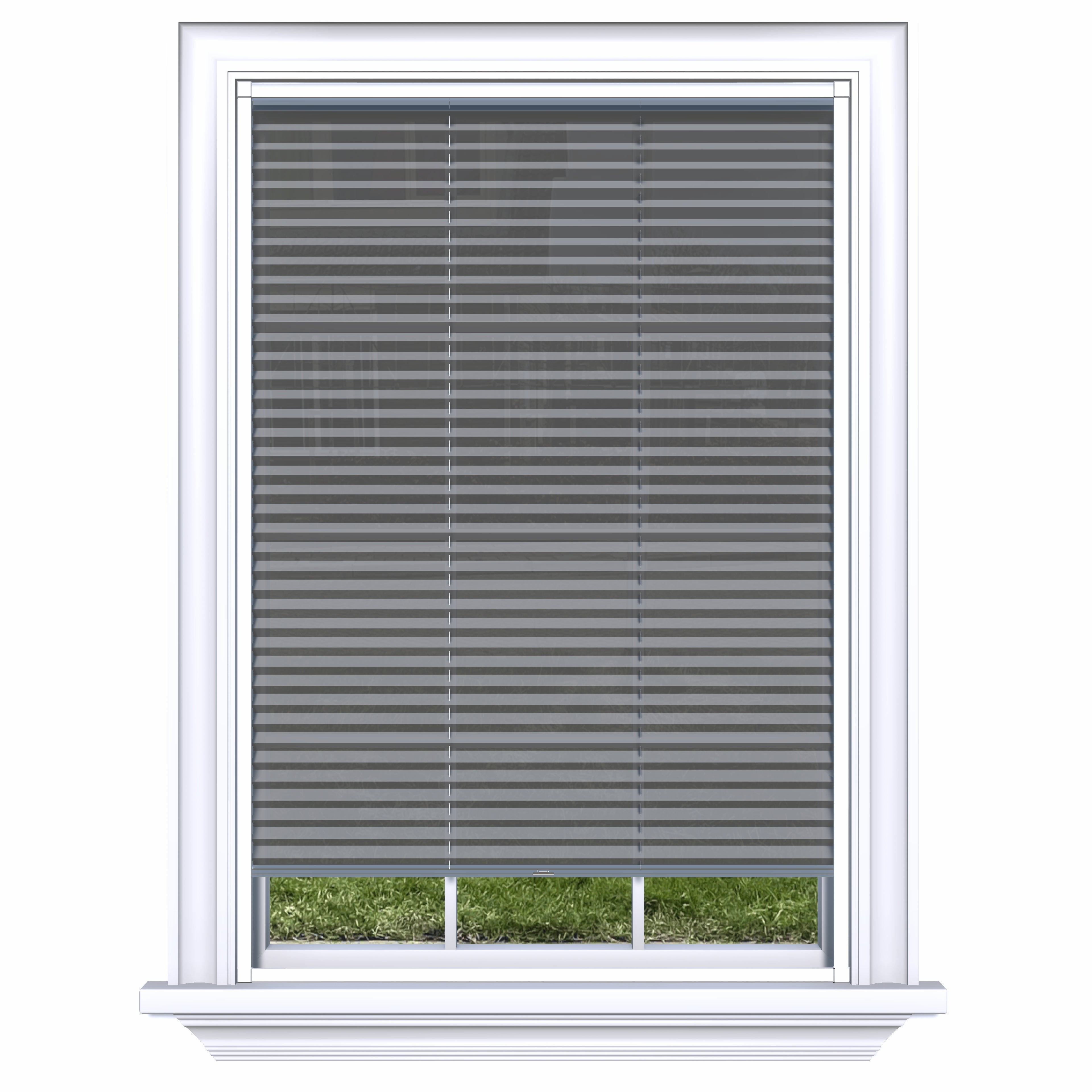 Honingraat Plisségordijn lichtdoorlatend - Prime donkergrijs