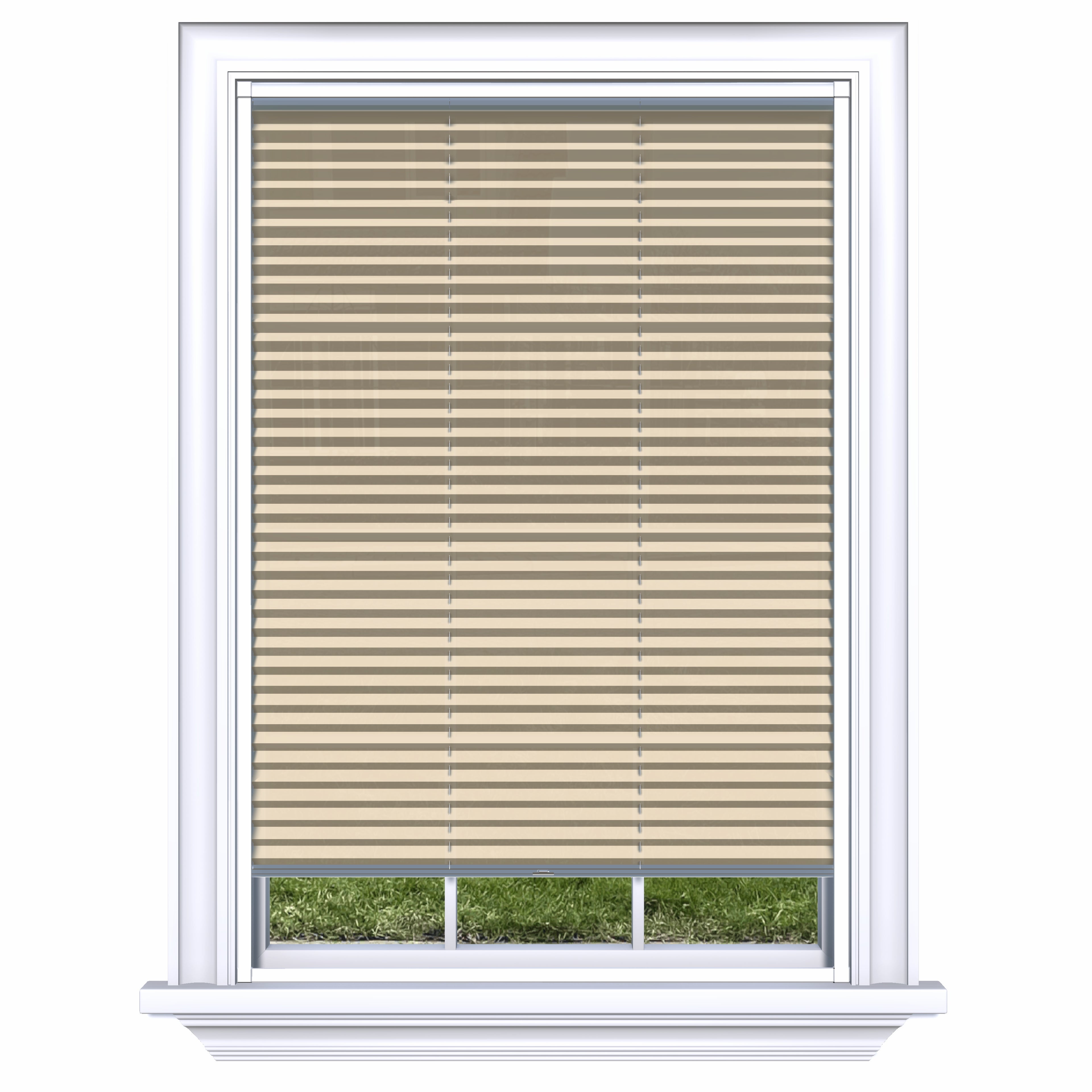 Easy Click Honingraat Plisségordijn lichtdoorlatend - Pure crème