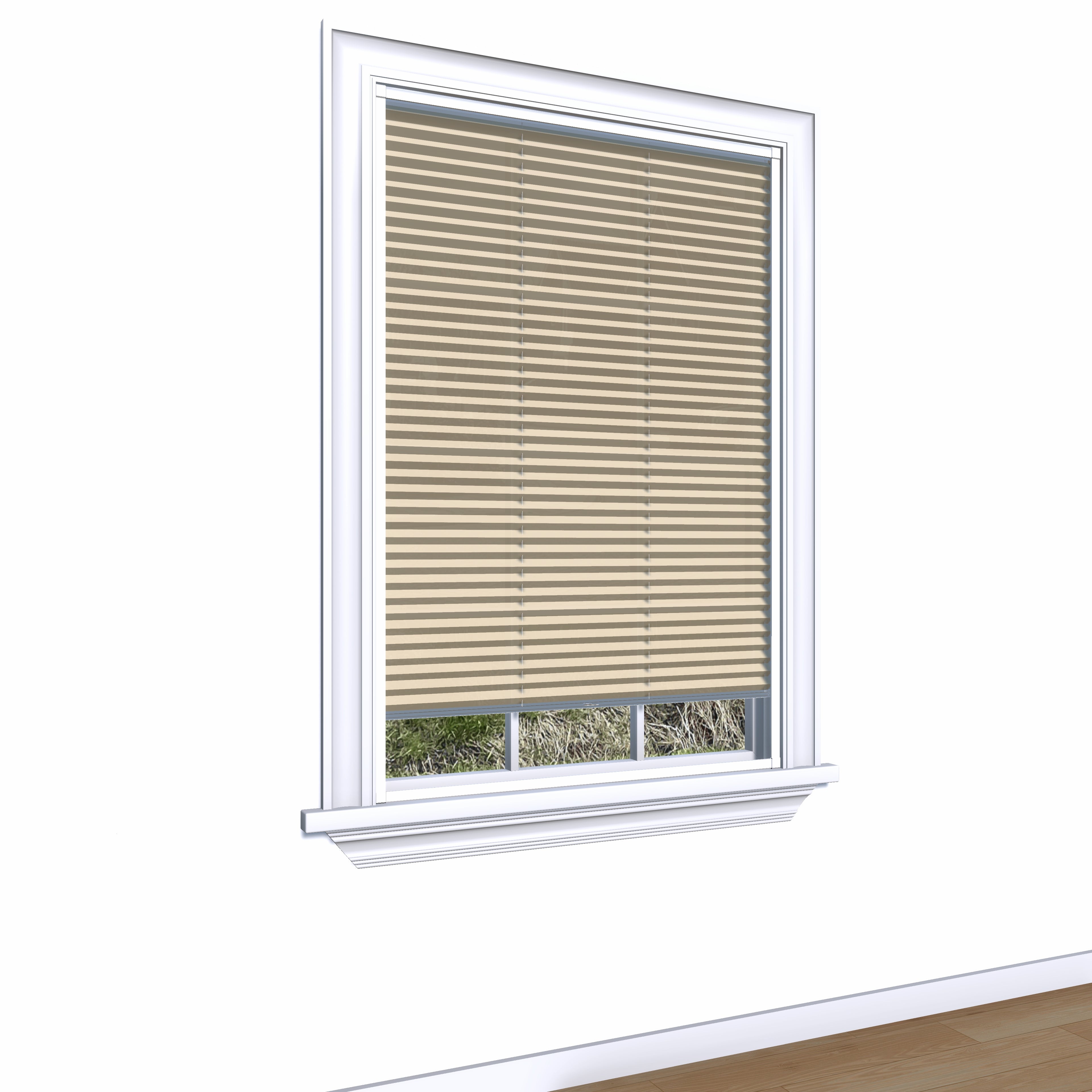 Easy Click Honingraat Plisségordijn lichtdoorlatend - Pure crème