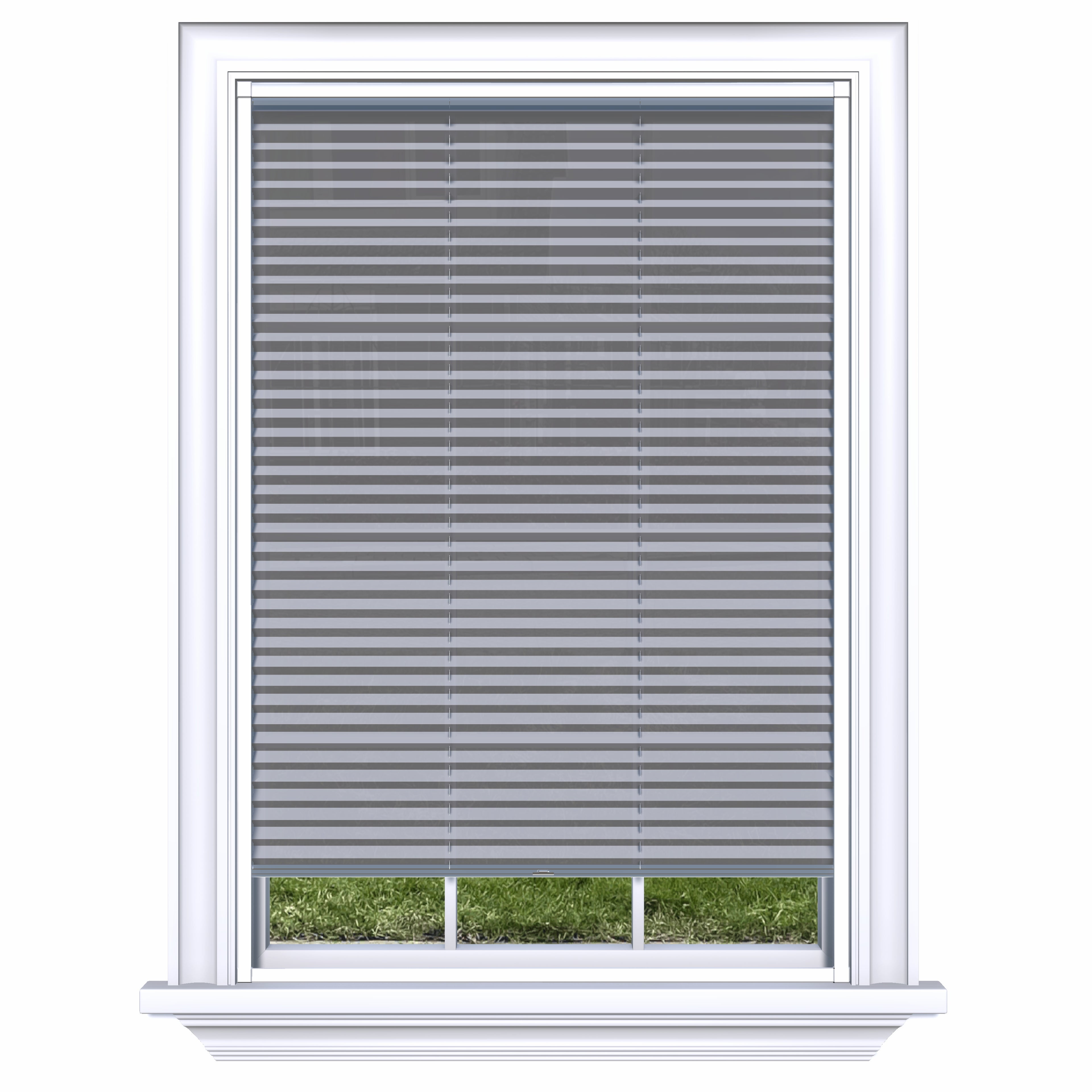 Easy Click Honingraat Plisségordijn lichtdoorlatend - Pure lichtgrijs