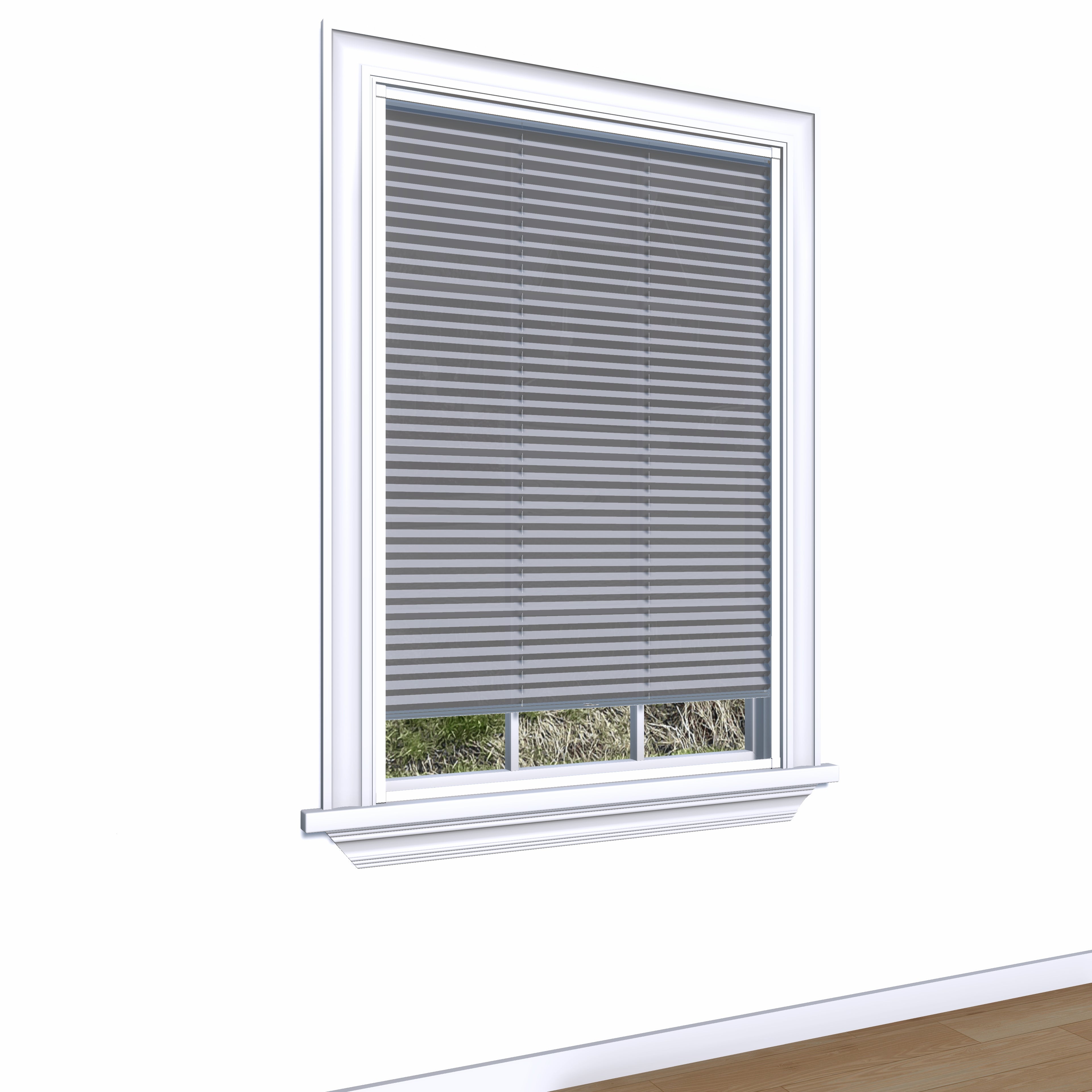 Easy Click Honingraat Plisségordijn lichtdoorlatend - Pure lichtgrijs