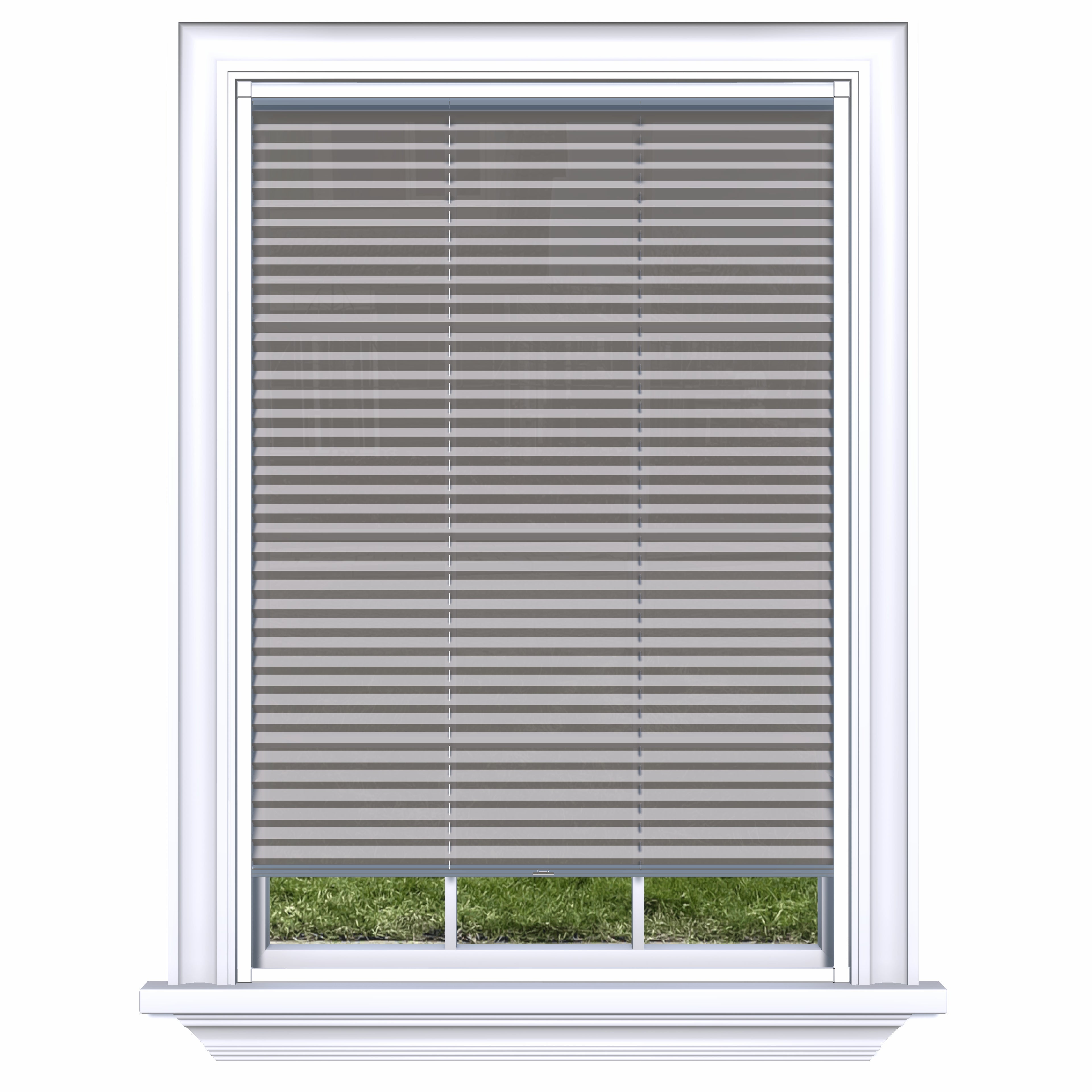 Easy Click Honingraat Plisségordijn lichtdoorlatend - Pure taupe