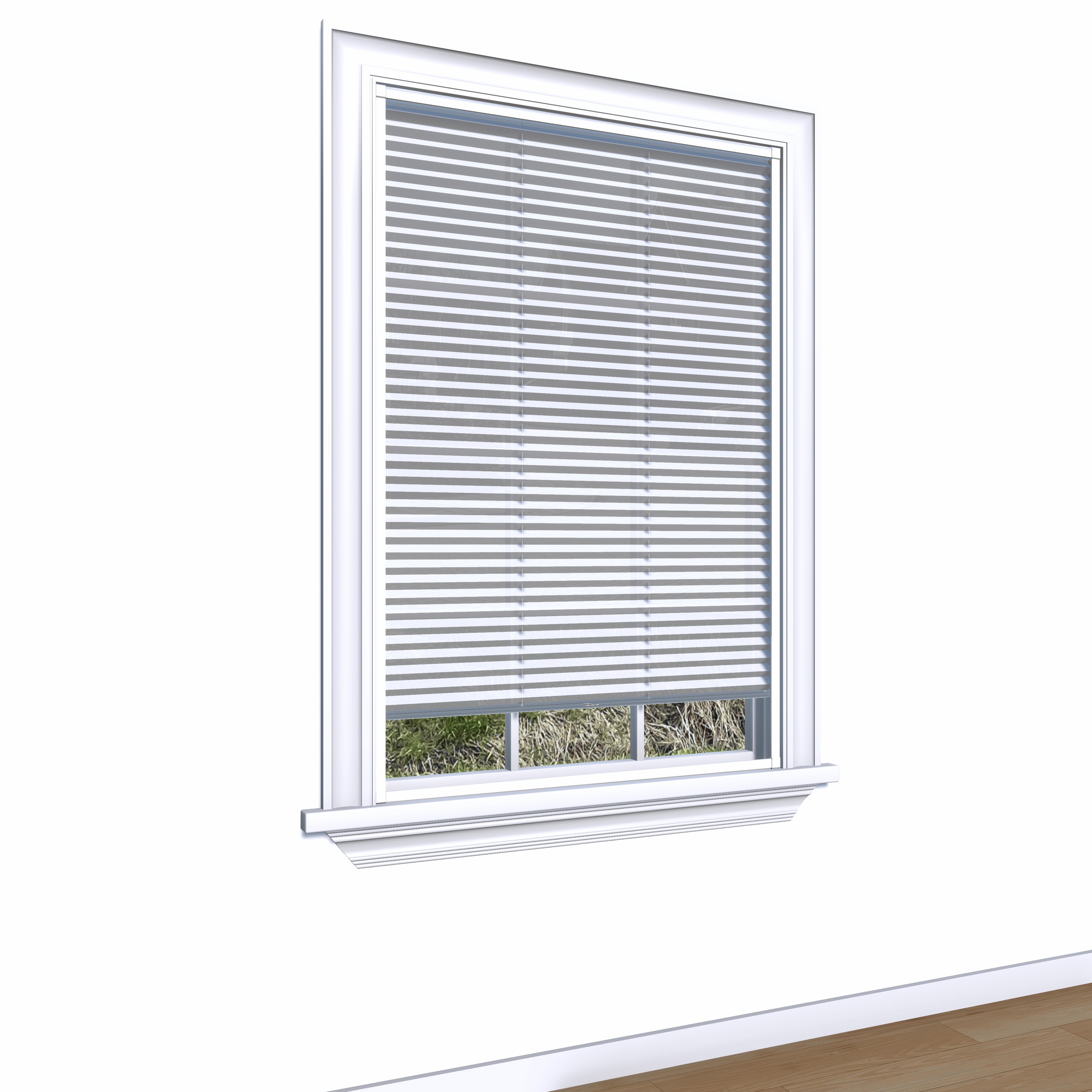 Easy Click Honingraat Plisségordijn lichtdoorlatend - Pure wit