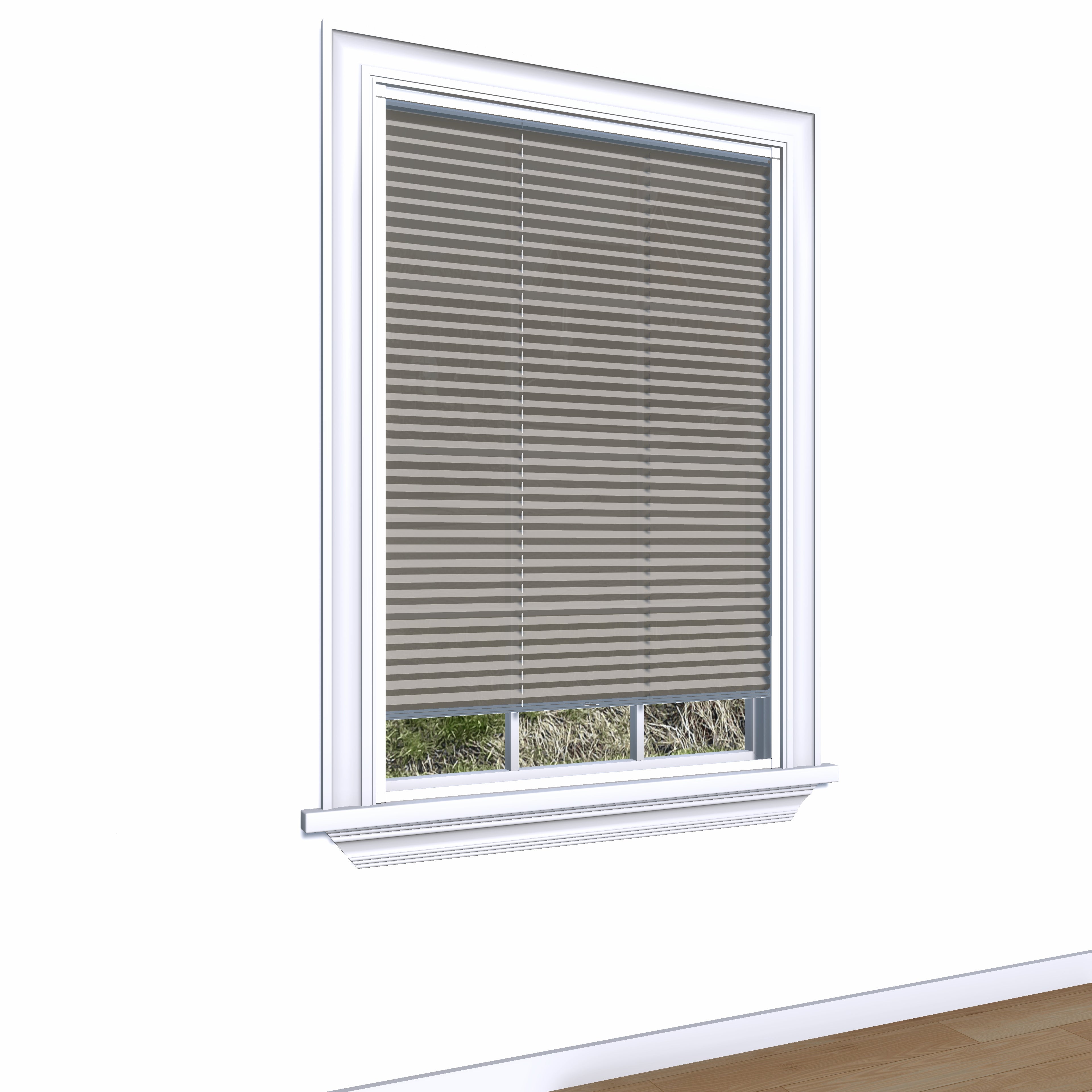 Easy Click Honingraat Plisségordijn lichtdoorlatend - Aqua lichtbruin