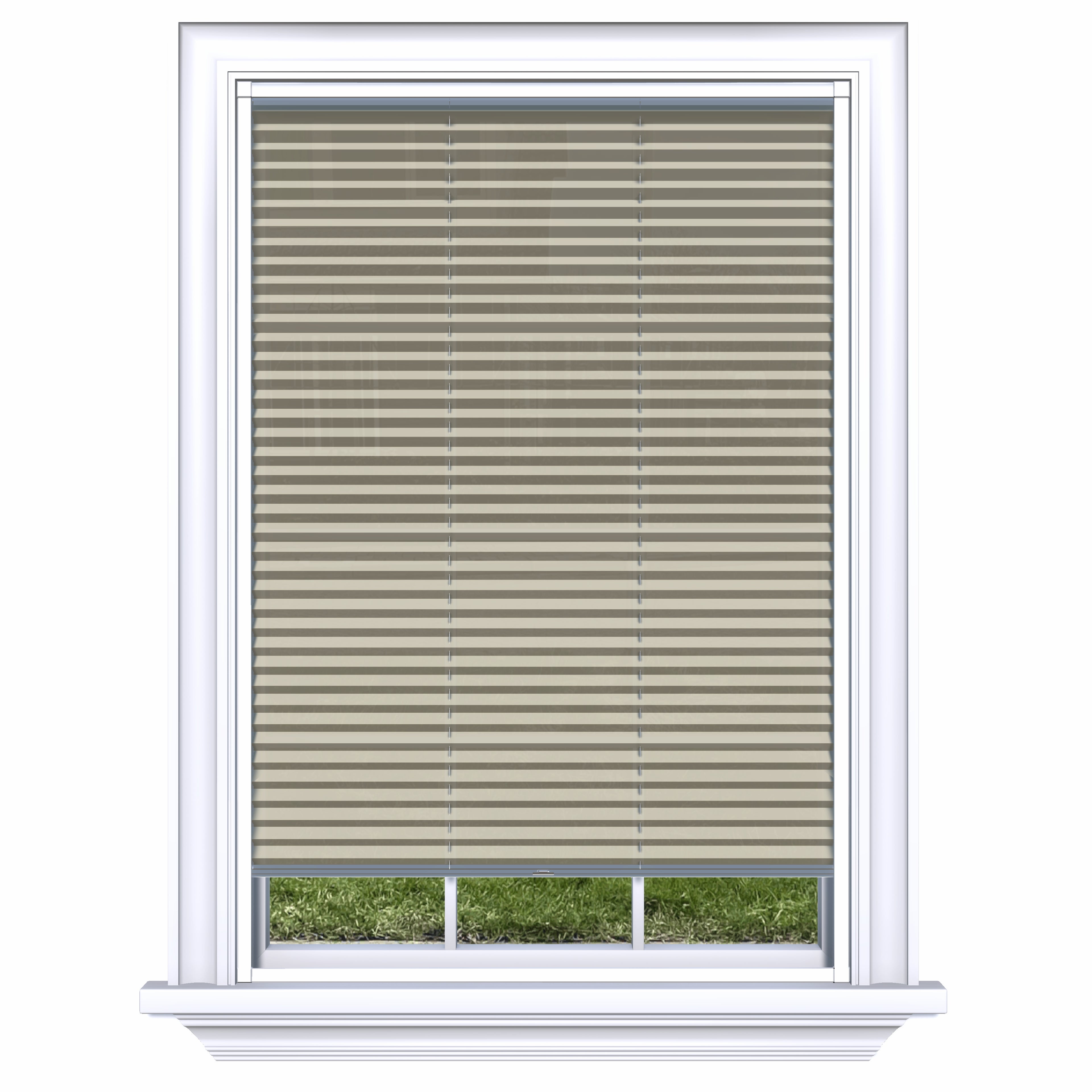 Easy Click Honingraat Plisségordijn lichtdoorlatend - Style crème