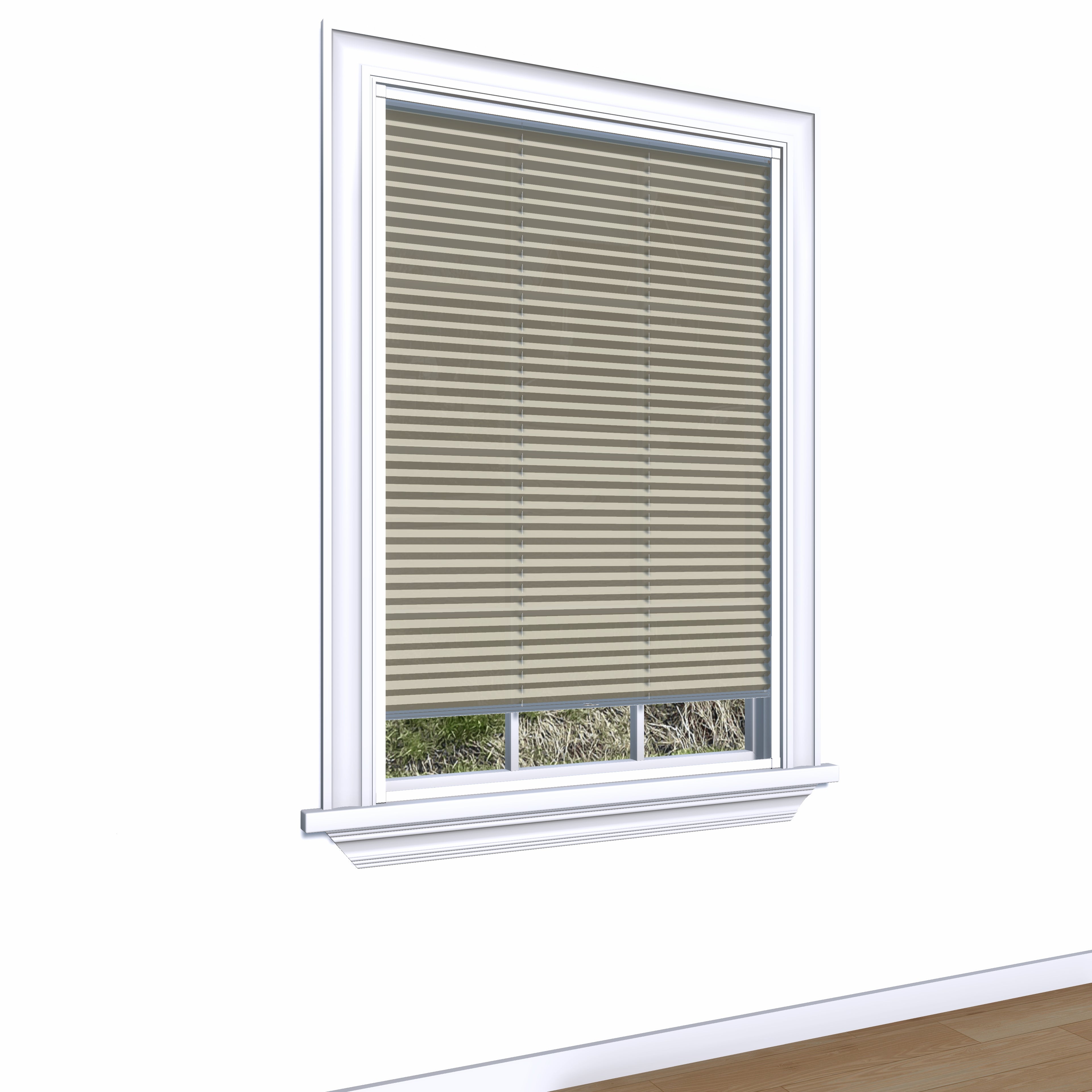 Easy Click Honingraat Plisségordijn lichtdoorlatend - Style crème