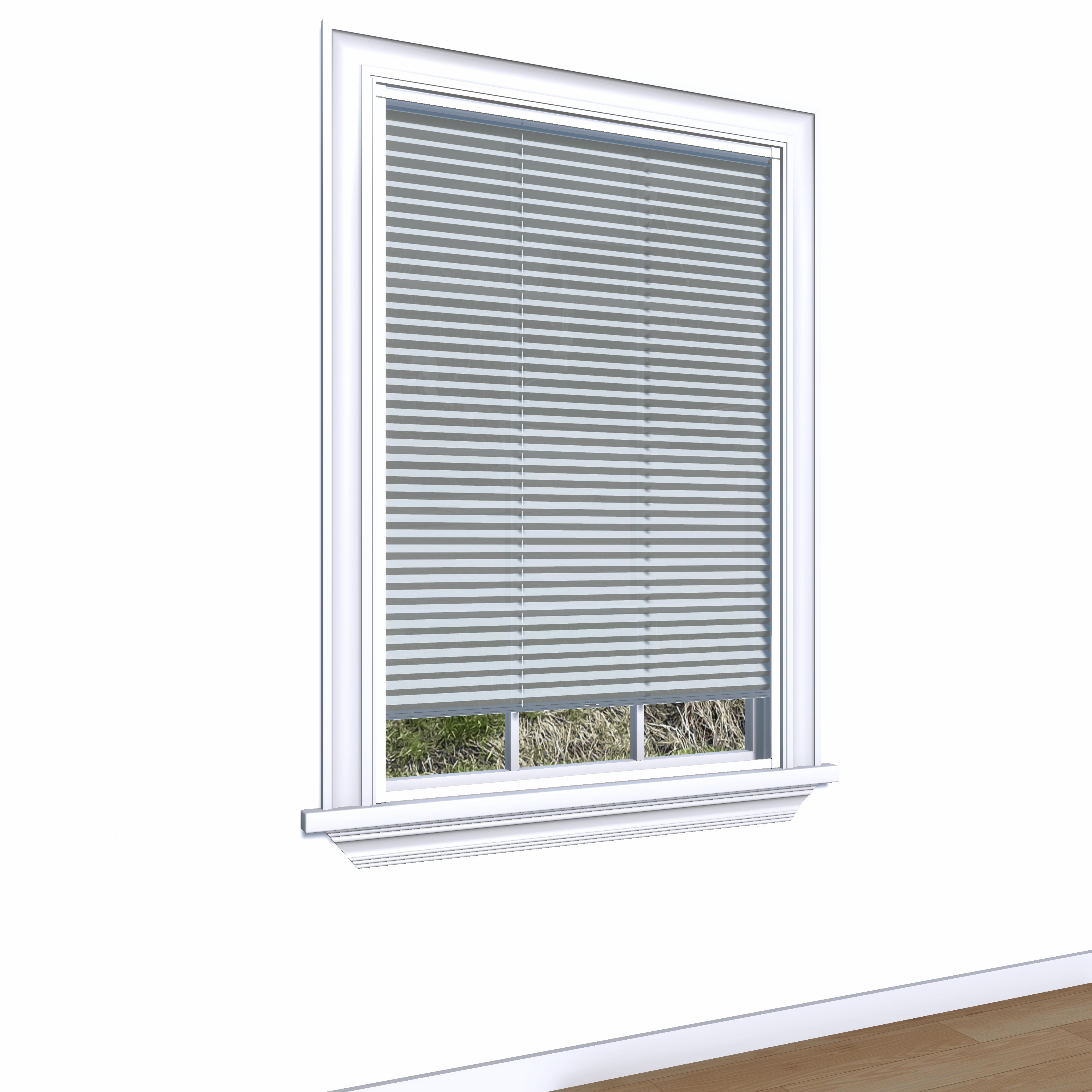 Easy Click Honingraat Plisségordijn lichtdoorlatend - Luxury lichtgrijs