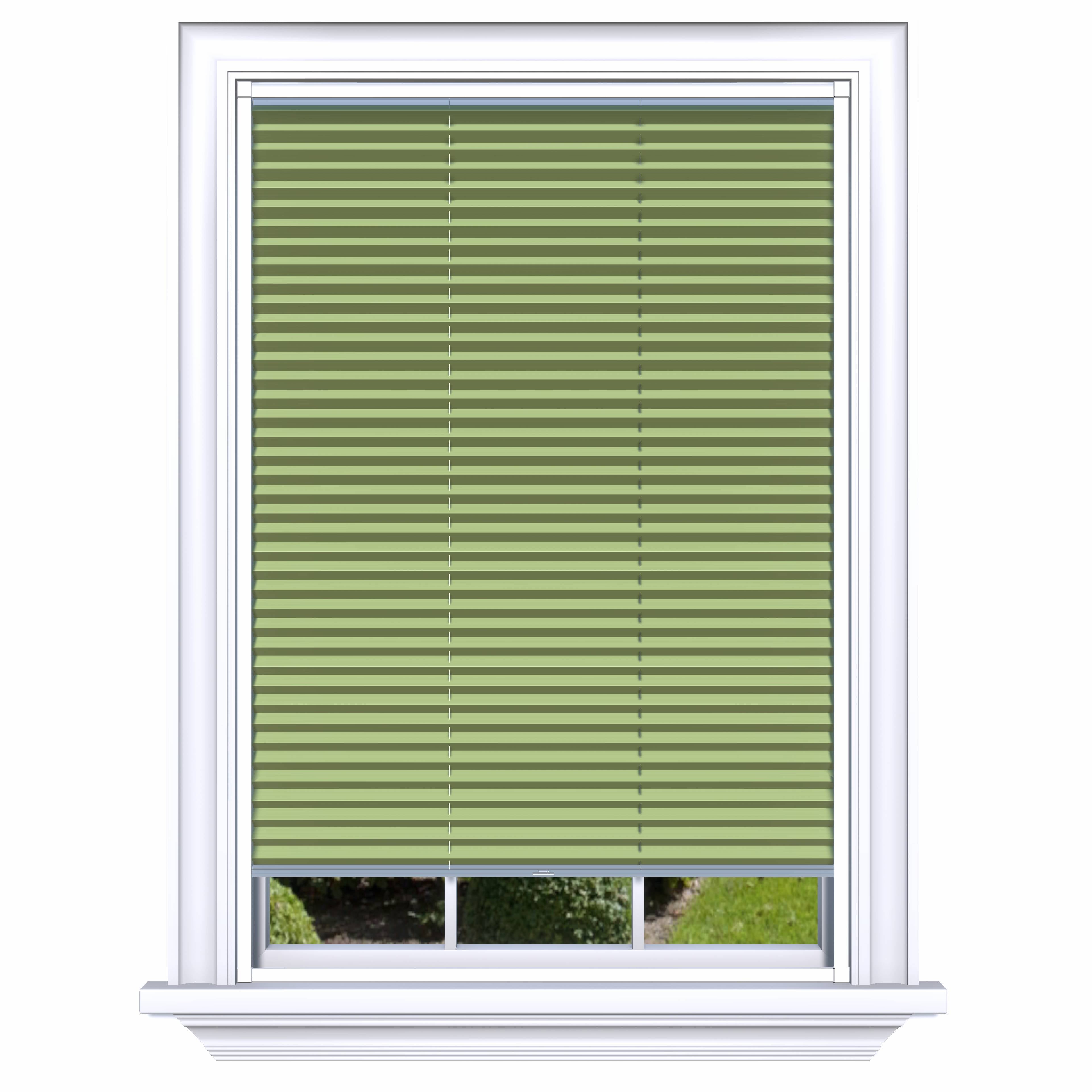 Easy Click Honingraat Plisségordijn verduisterend - Dense groen