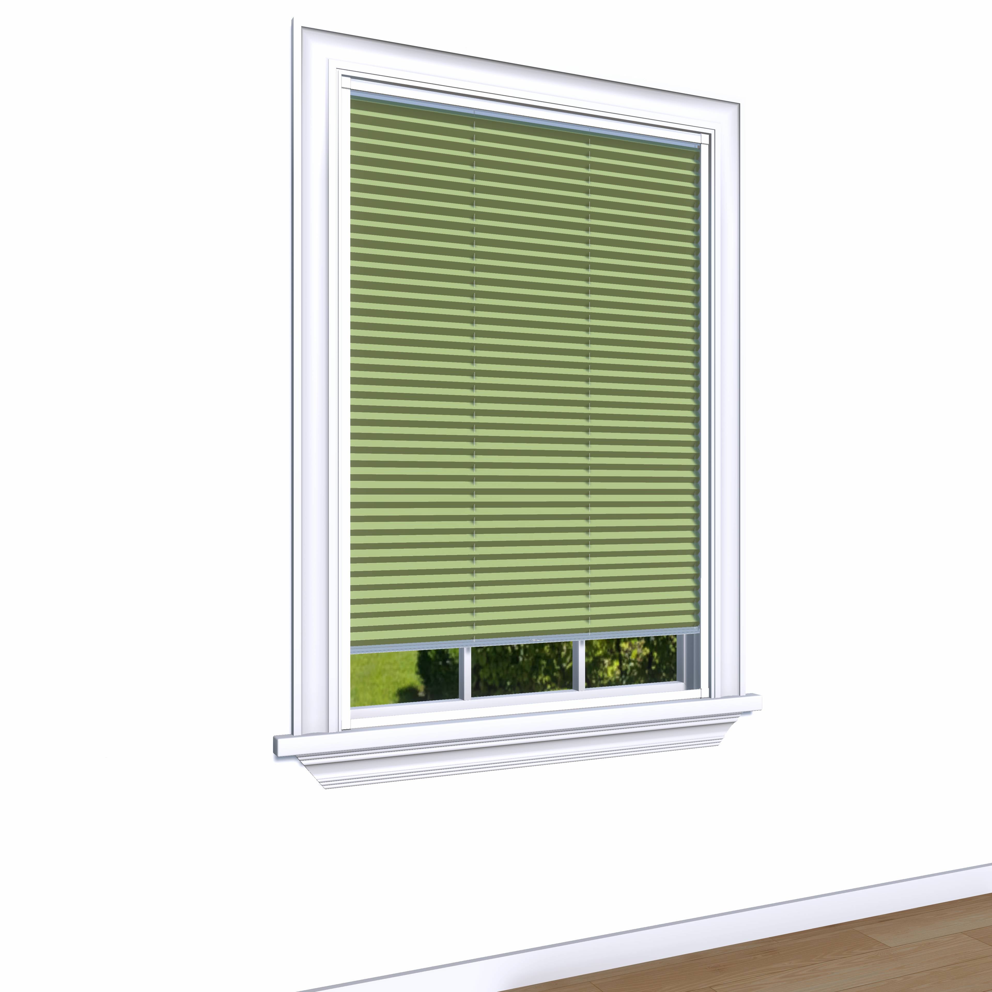 Easy Click Honingraat Plisségordijn verduisterend - Dense groen