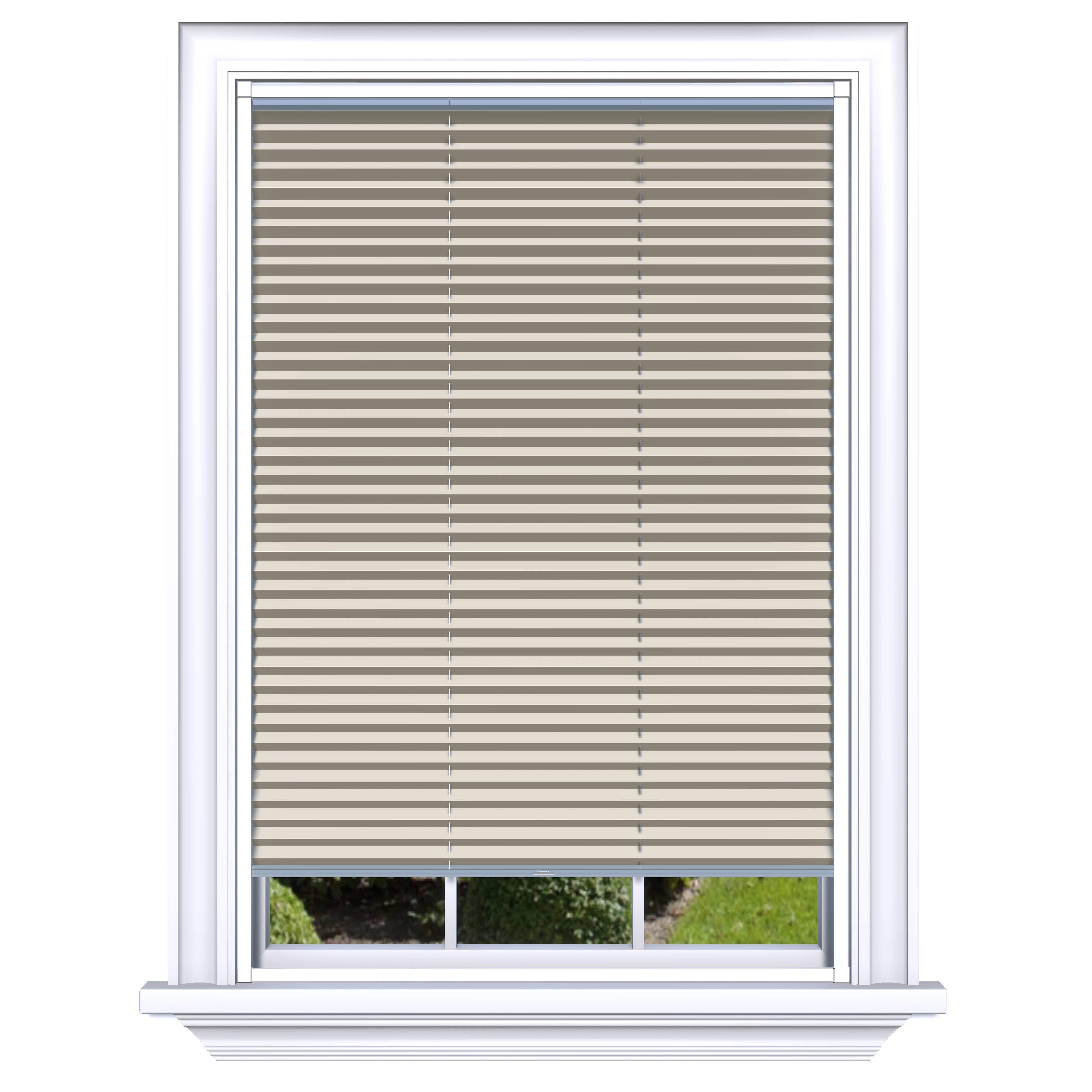 Easy Click Honingraat Plisségordijn verduisterend - Double beige