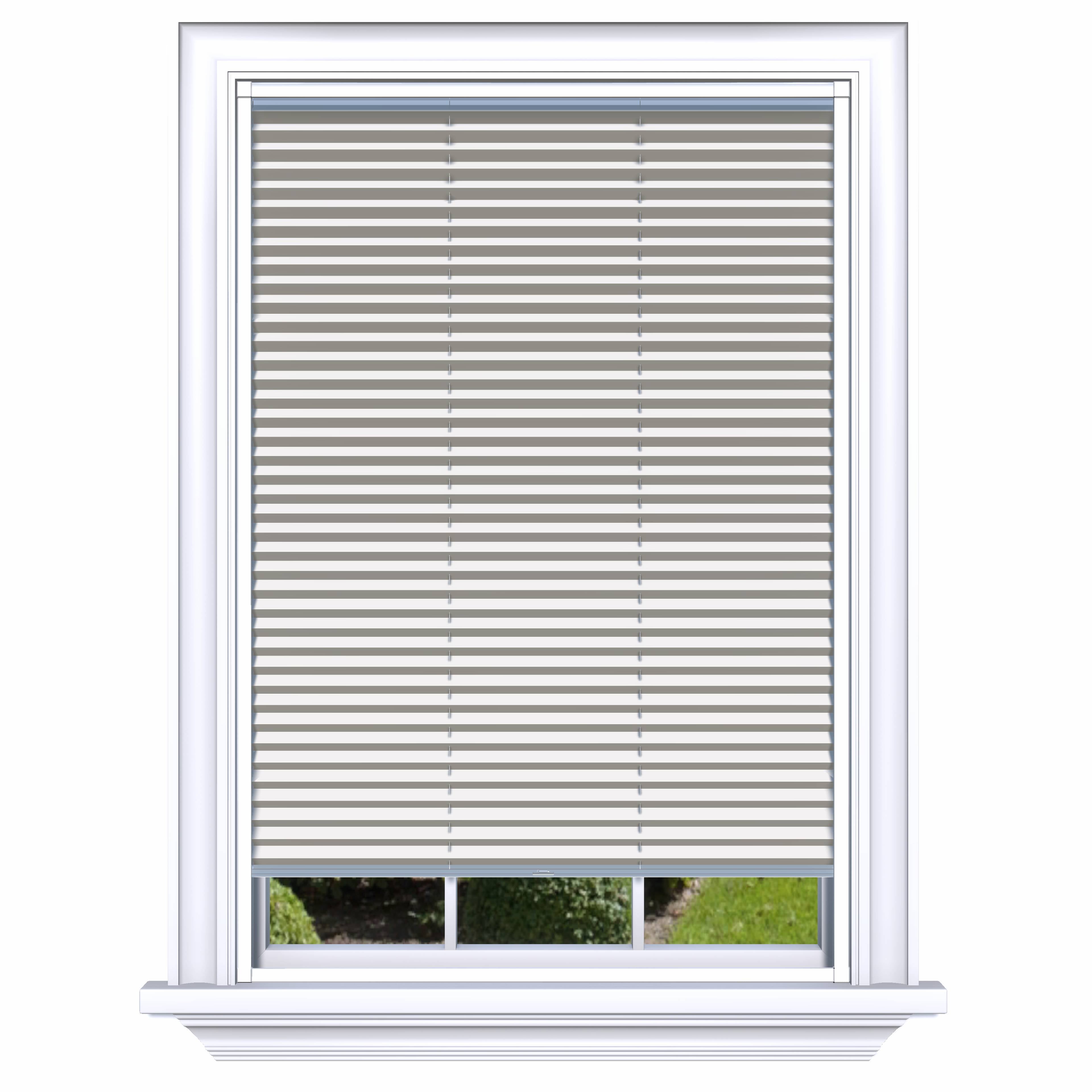 Easy Click Honingraat Plisségordijn verduisterend - Double licht beige