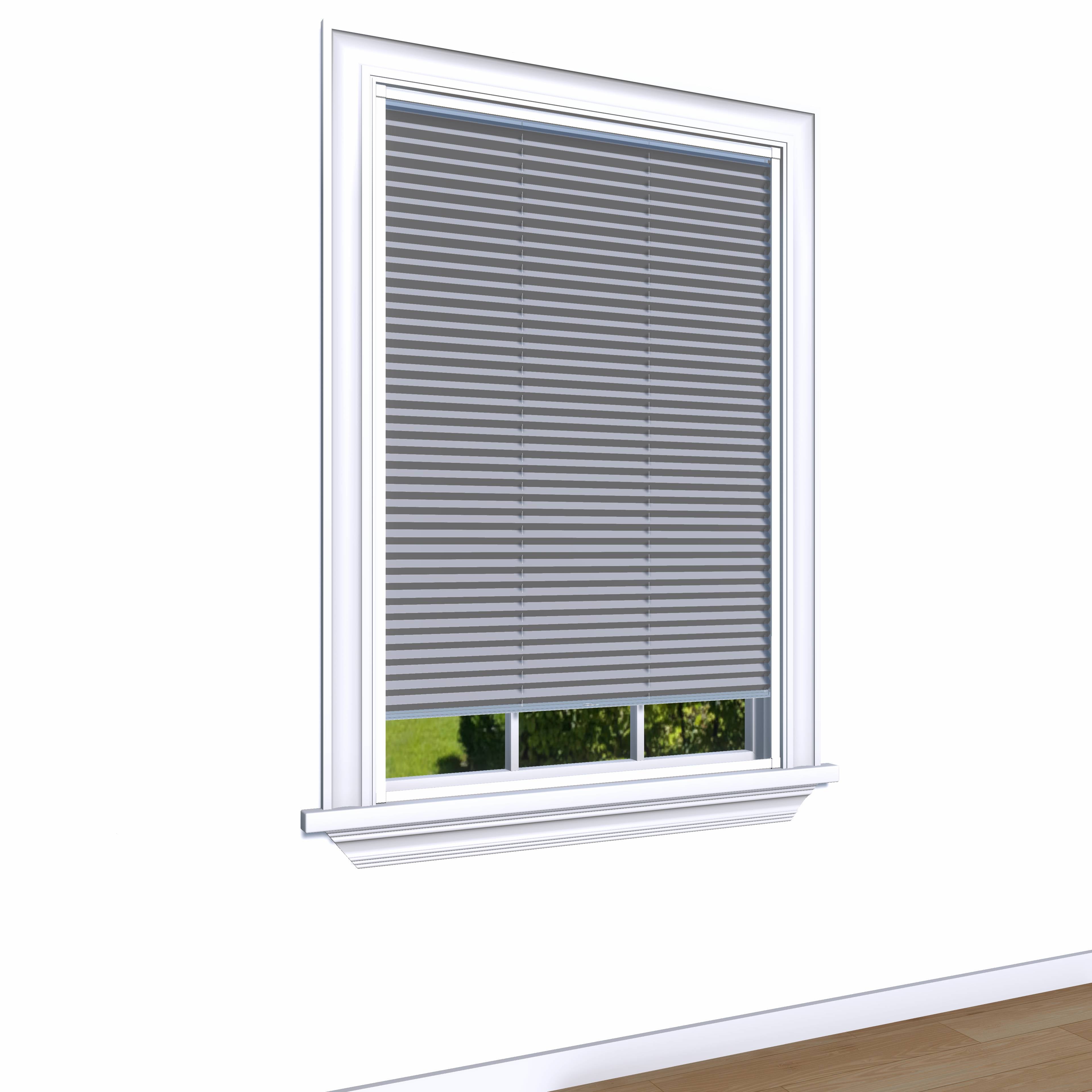 Easy Click Honingraat Plisségordijn verduisterend - Double licht grijs