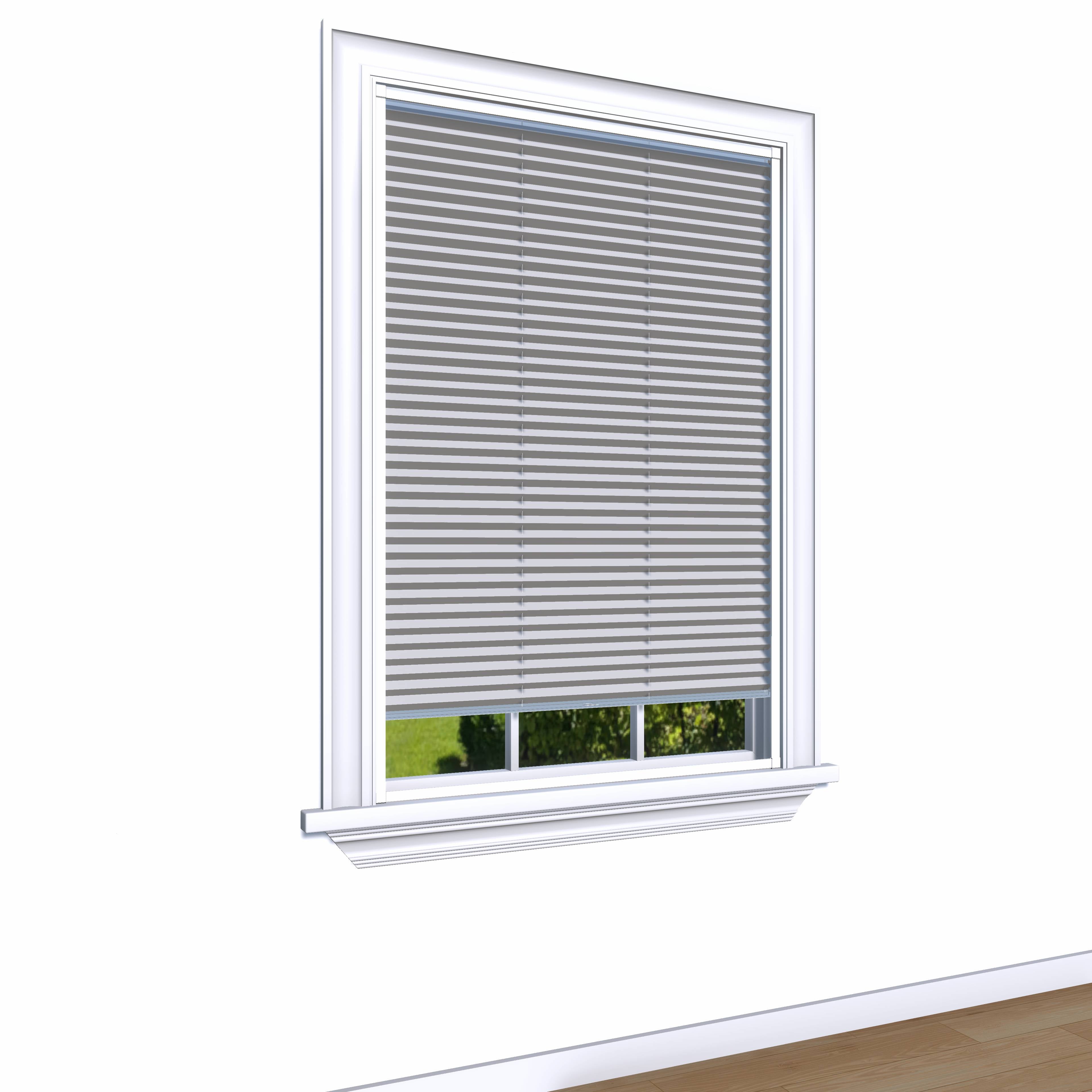 Easy Click Honingraat Plisségordijn verduisterend - Double taupe grijs