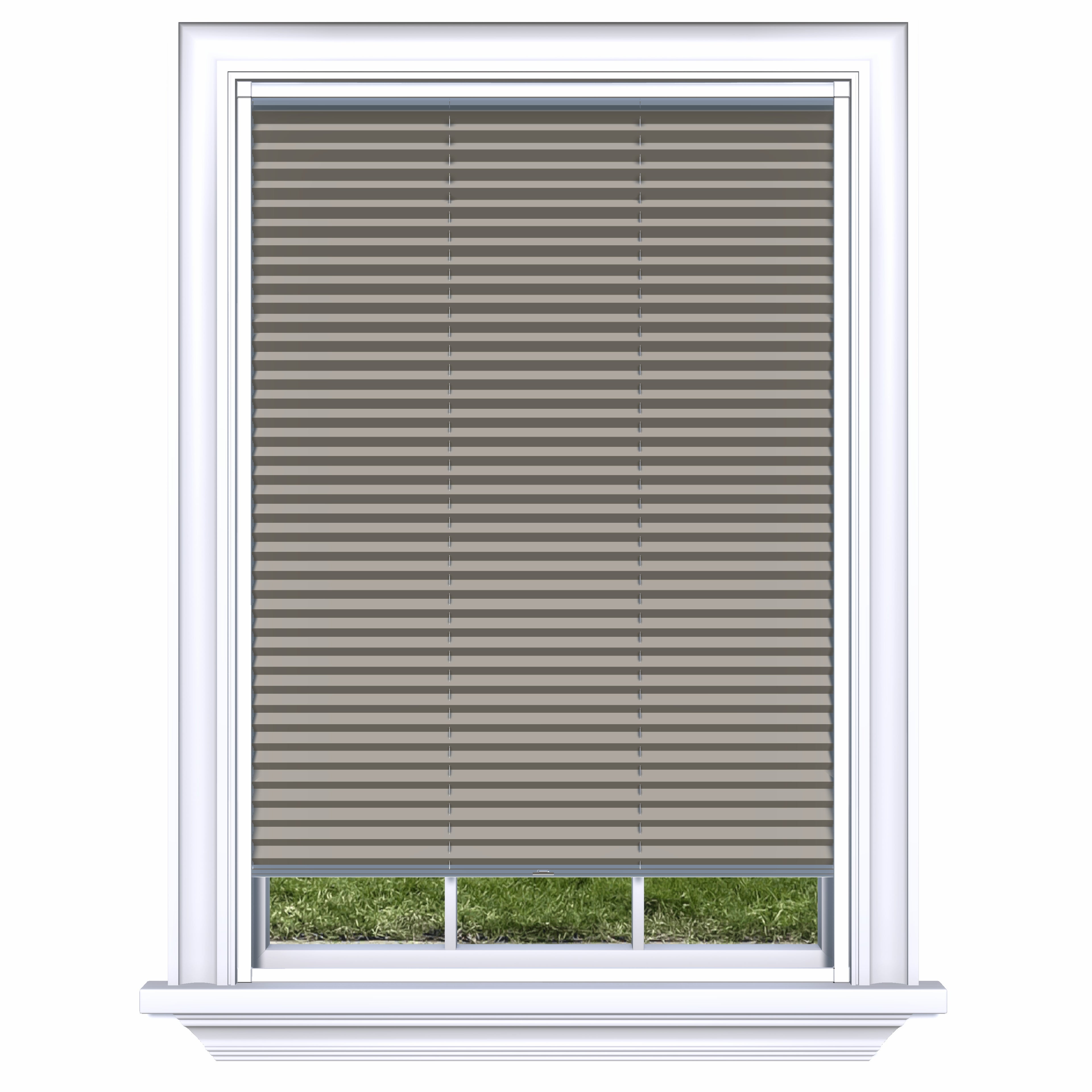 Easy Click Honingraat Plisségordijn verduisterend - Aqua crème