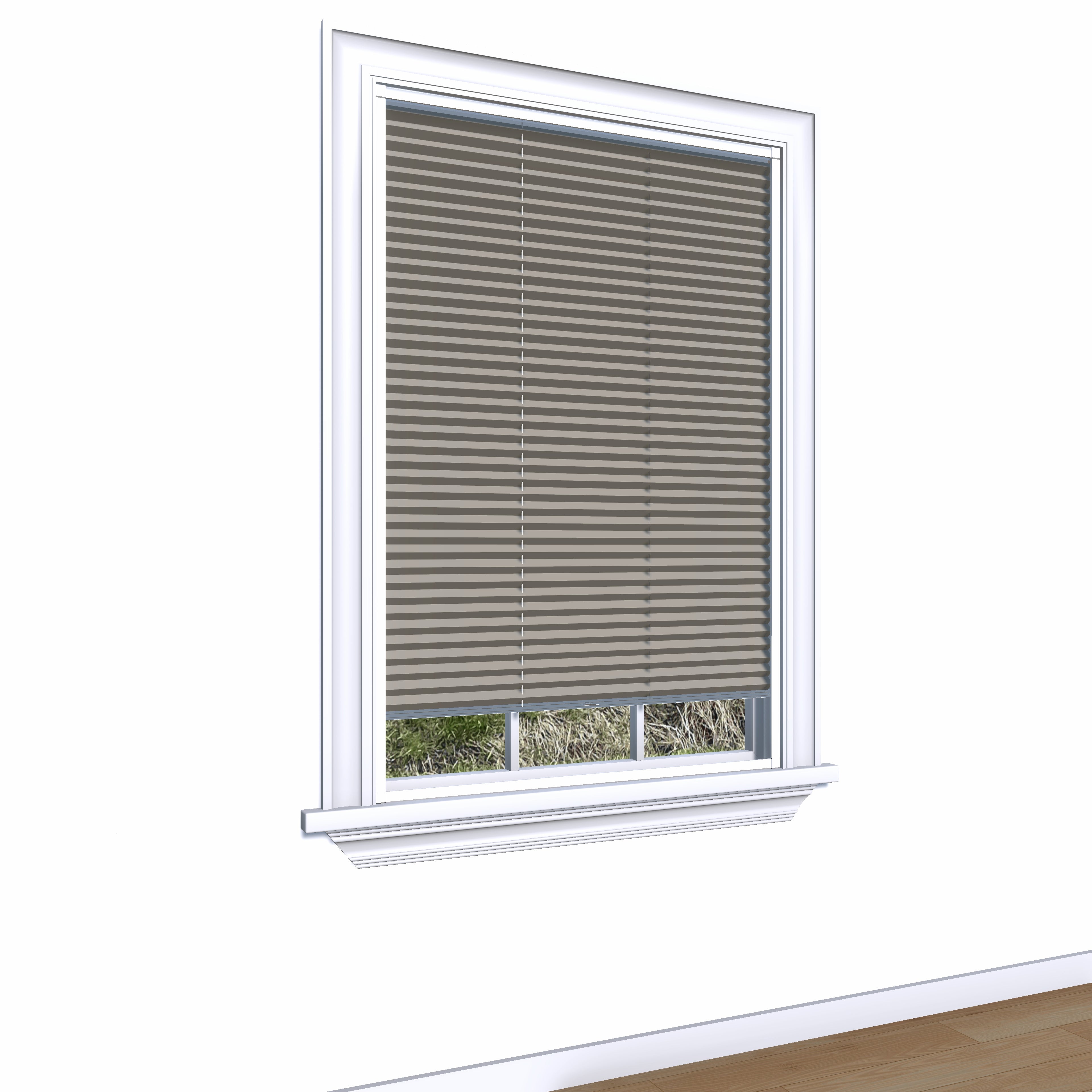 Easy Click Honingraat Plisségordijn verduisterend - Aqua crème