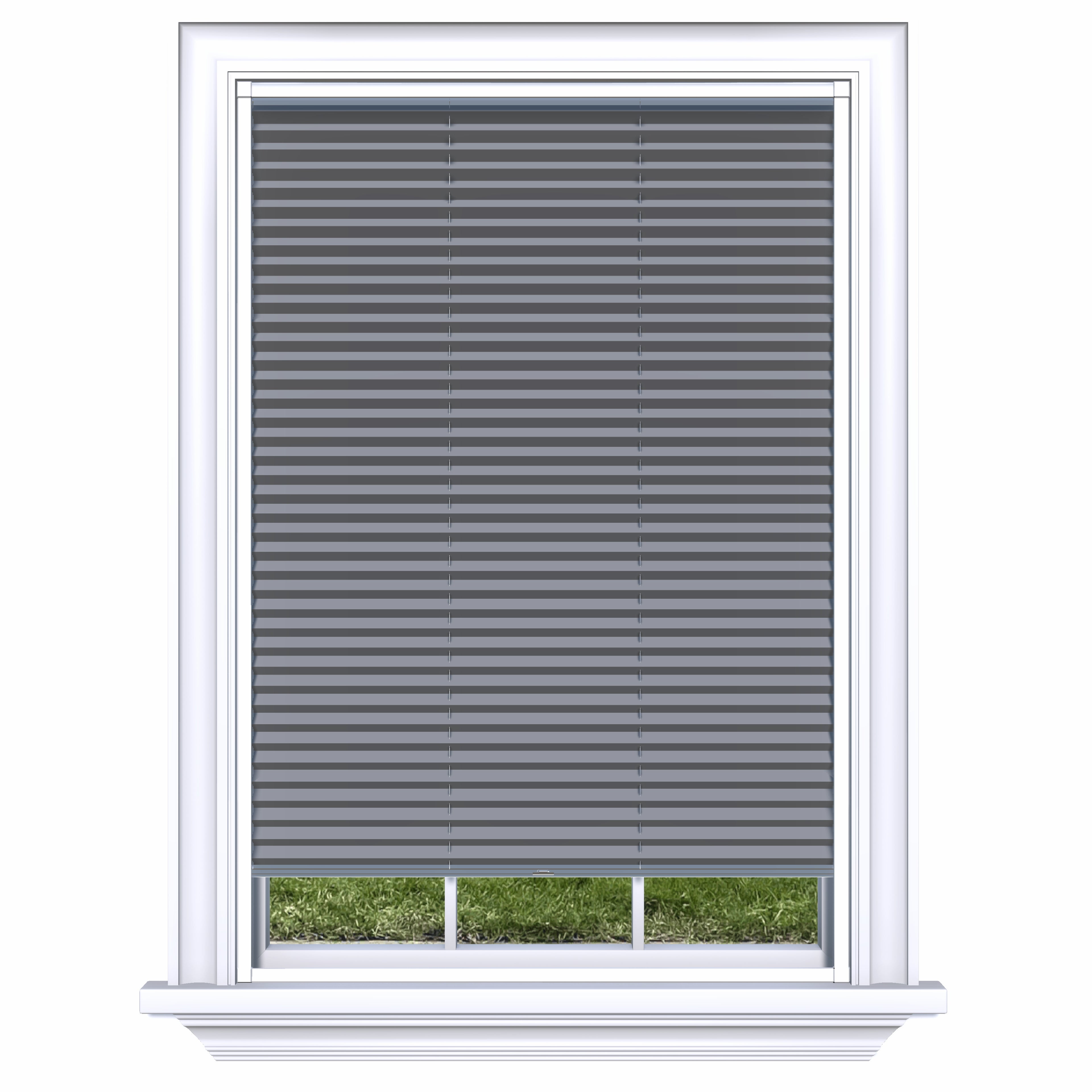 Easy Click Honingraat Plisségordijn verduisterend - Pure grijs