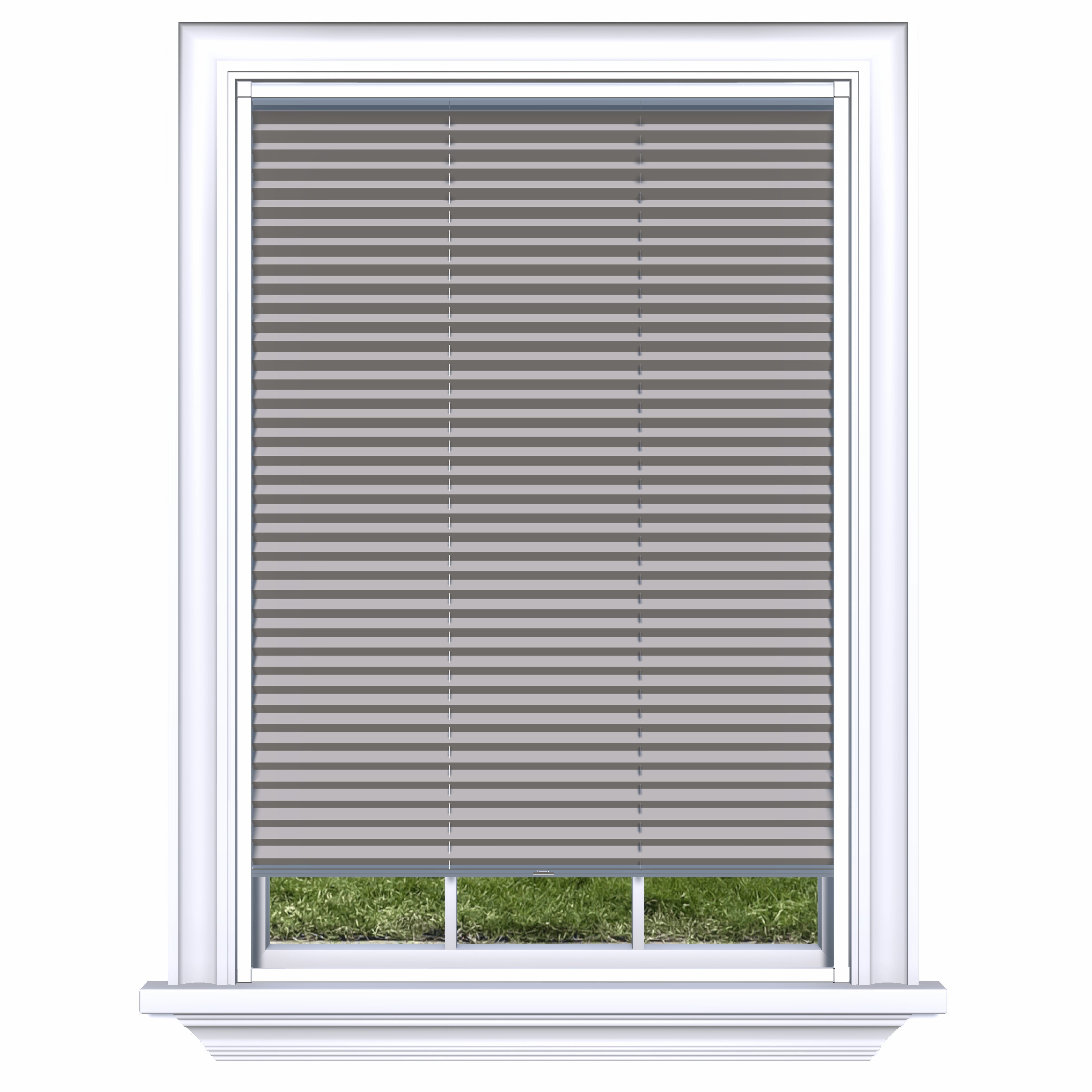 Easy Click Honingraat Plisségordijn verduisterend - Pure taupe