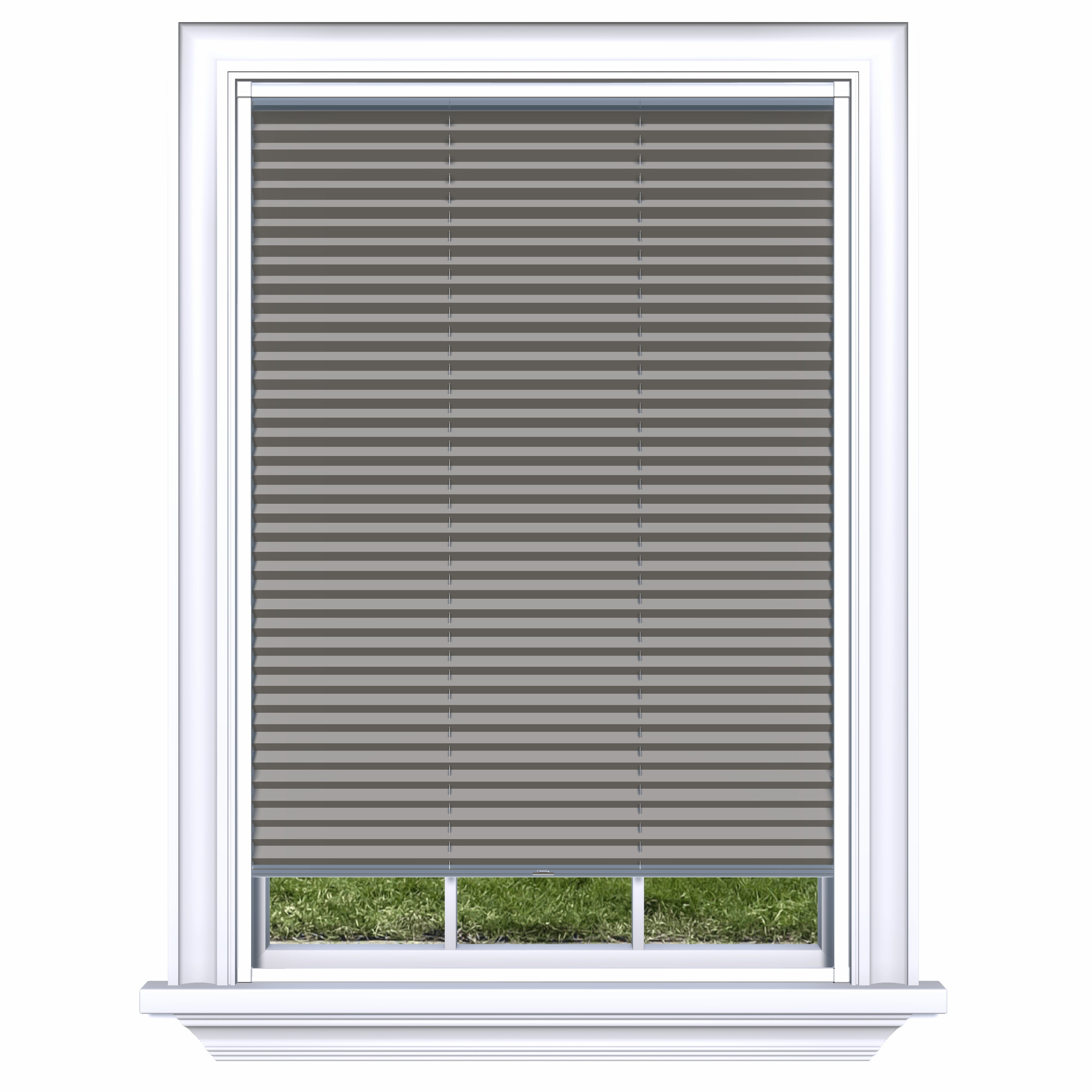 Honingraat Plisségordijn lichtdoorlatend - Prime taupe