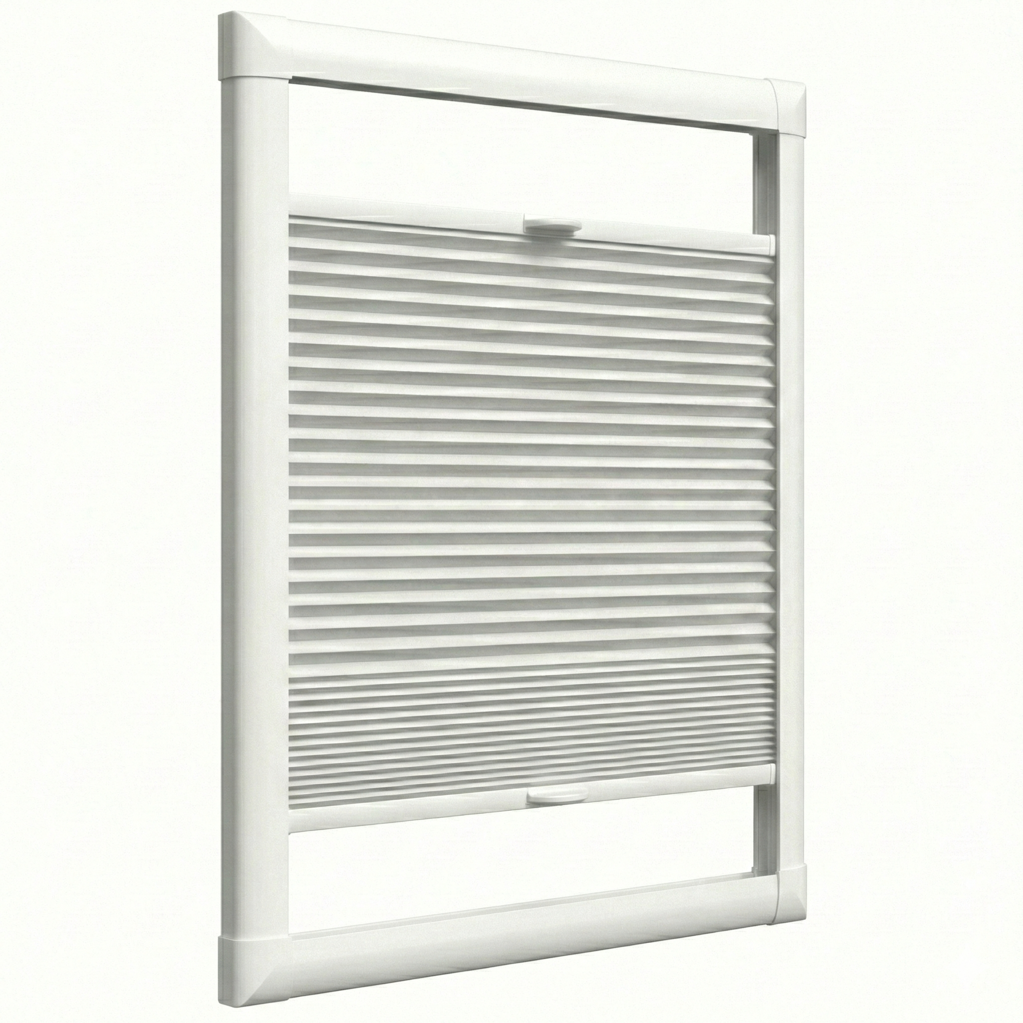 Easy Click Plisségordijn verduisterend - Double bruin