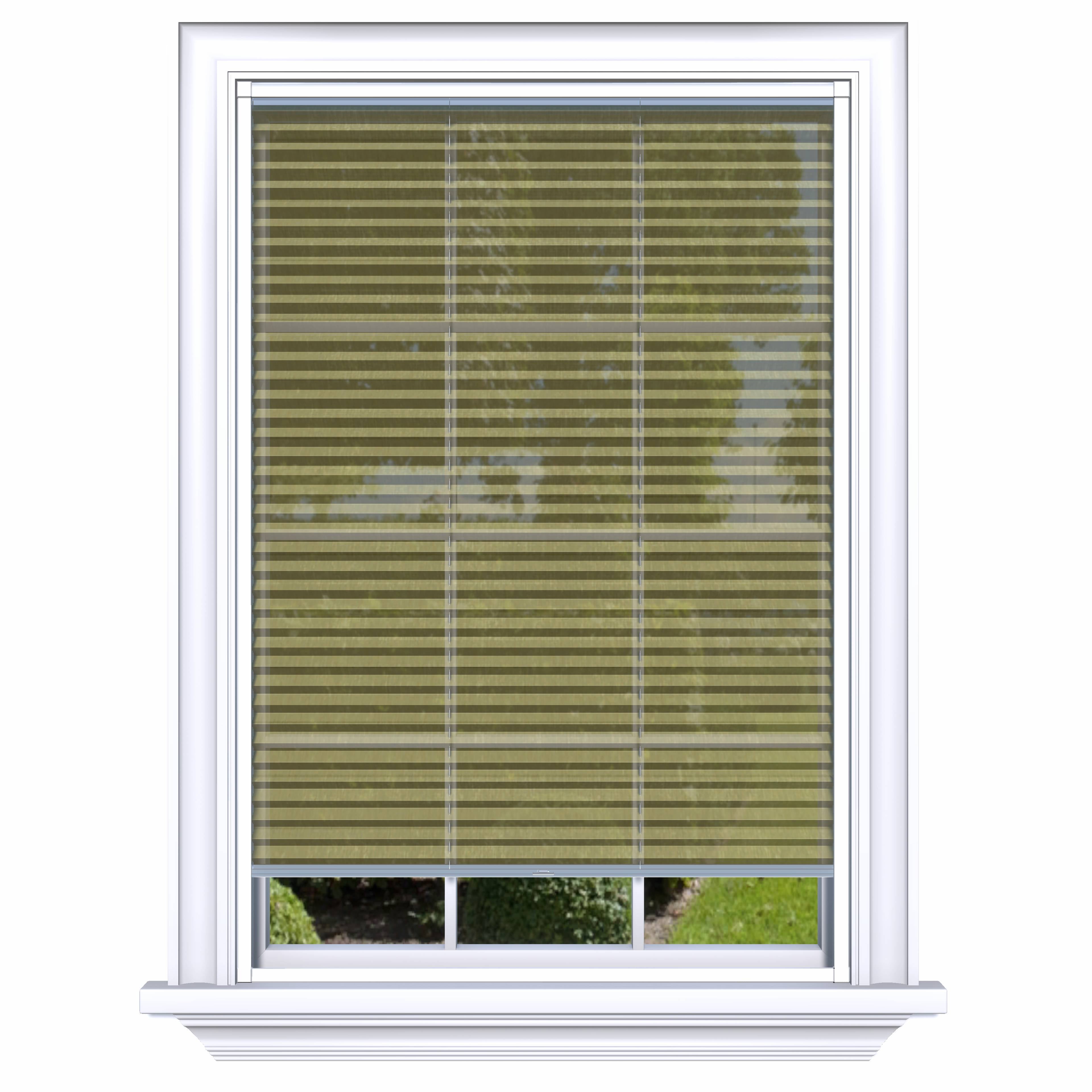 Easy click Honingraat Plisségordijn lichtdoorlatend - Pure geel