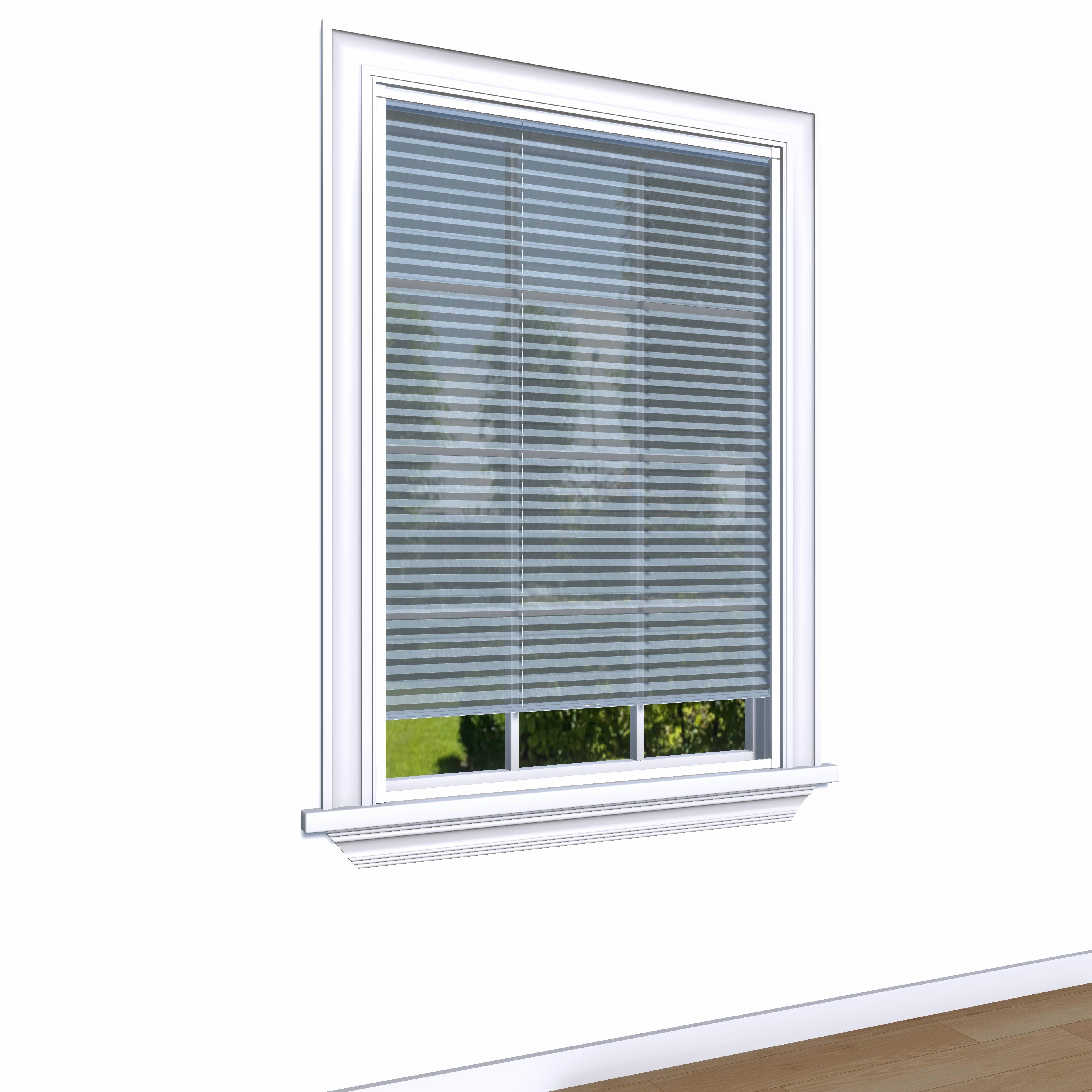 Easy click Honingraat Plisségordijn lichtdoorlatend - Pure zacht blauw