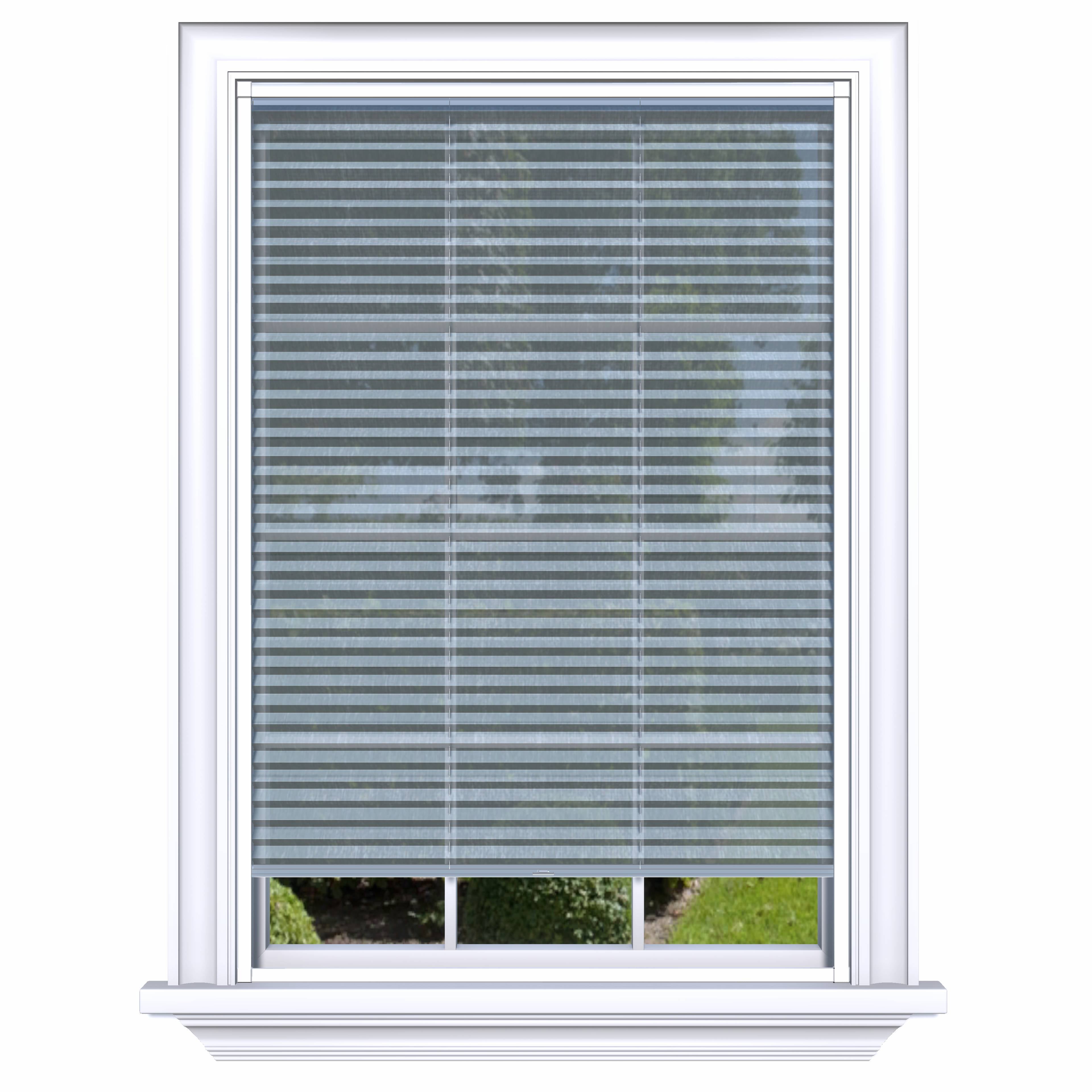 Easy click Honingraat Plisségordijn lichtdoorlatend - Pure zacht blauw